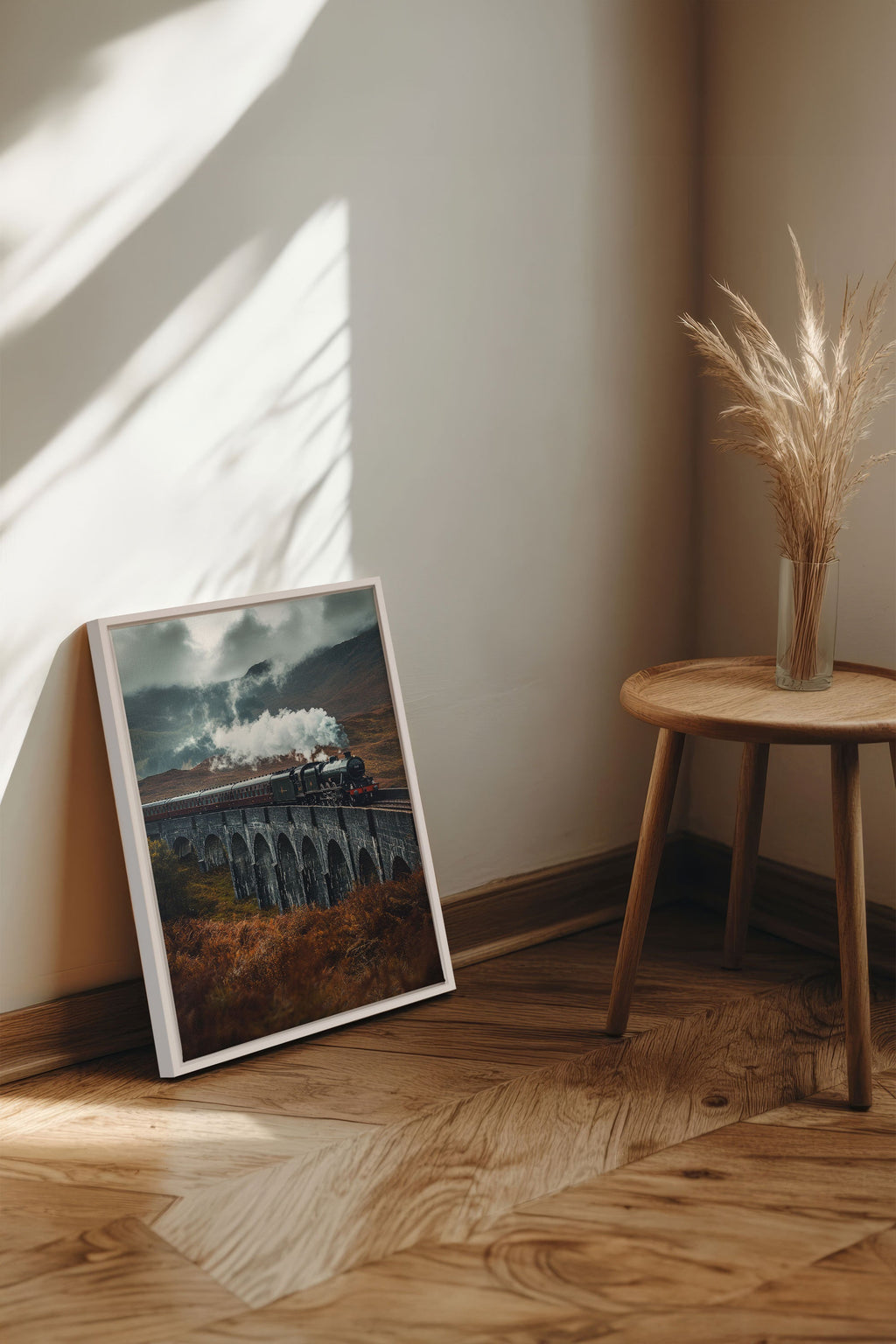 BRIDGE OF MIST, Stretched Canvas Artwork
