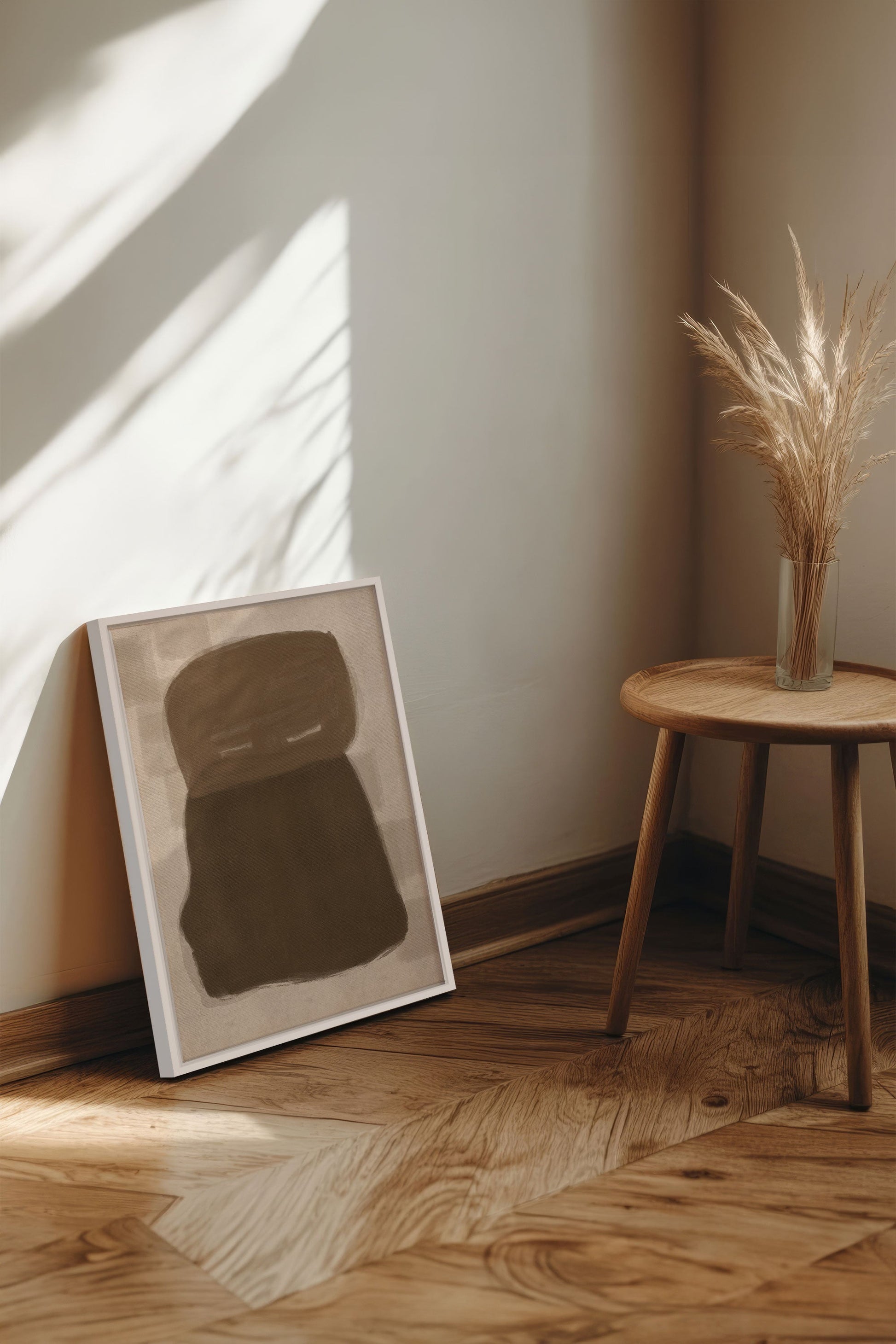Clay Shadows, Stretched Canvas Artwork