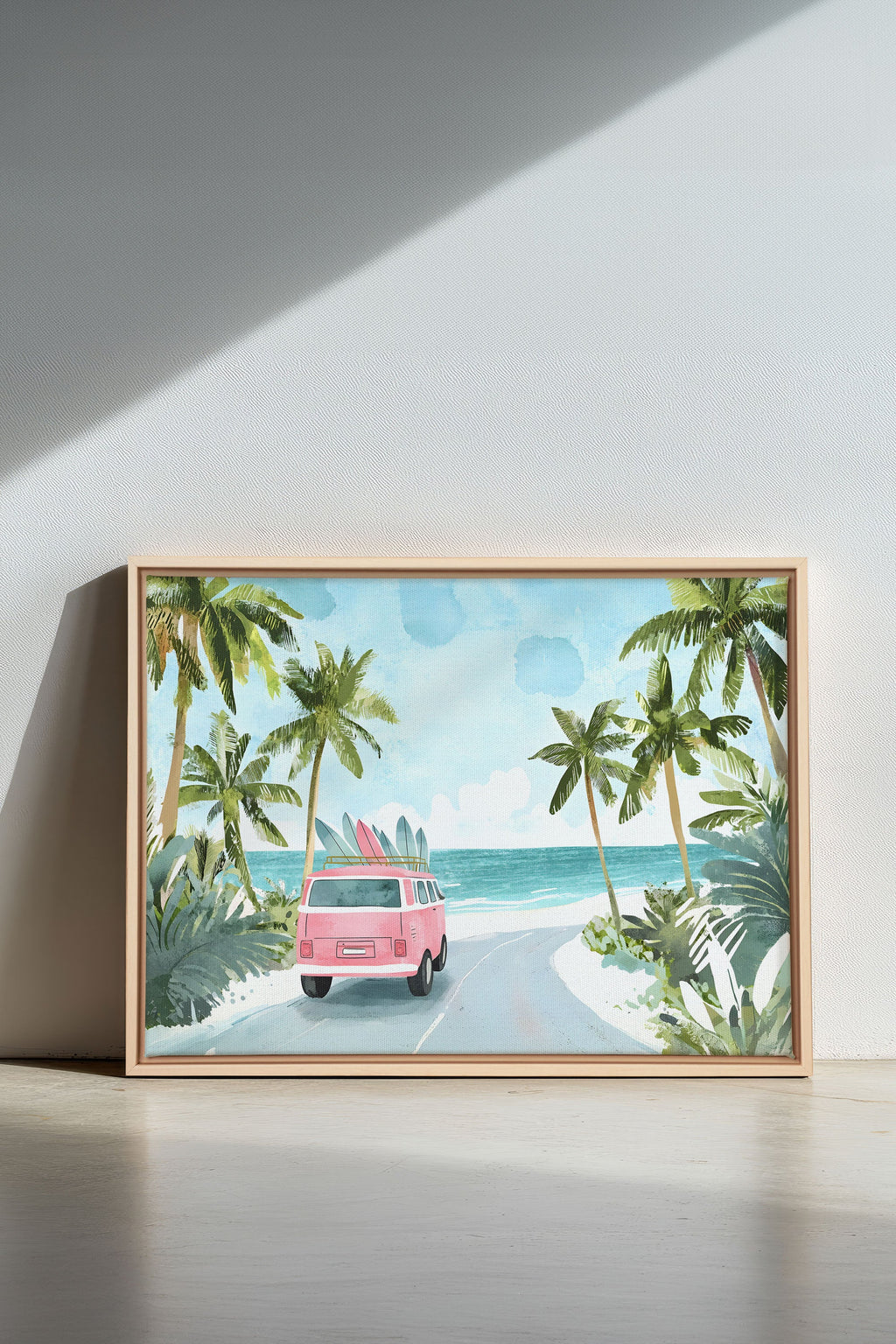 DESTINATION SUN, Stretched Canvas Artwork