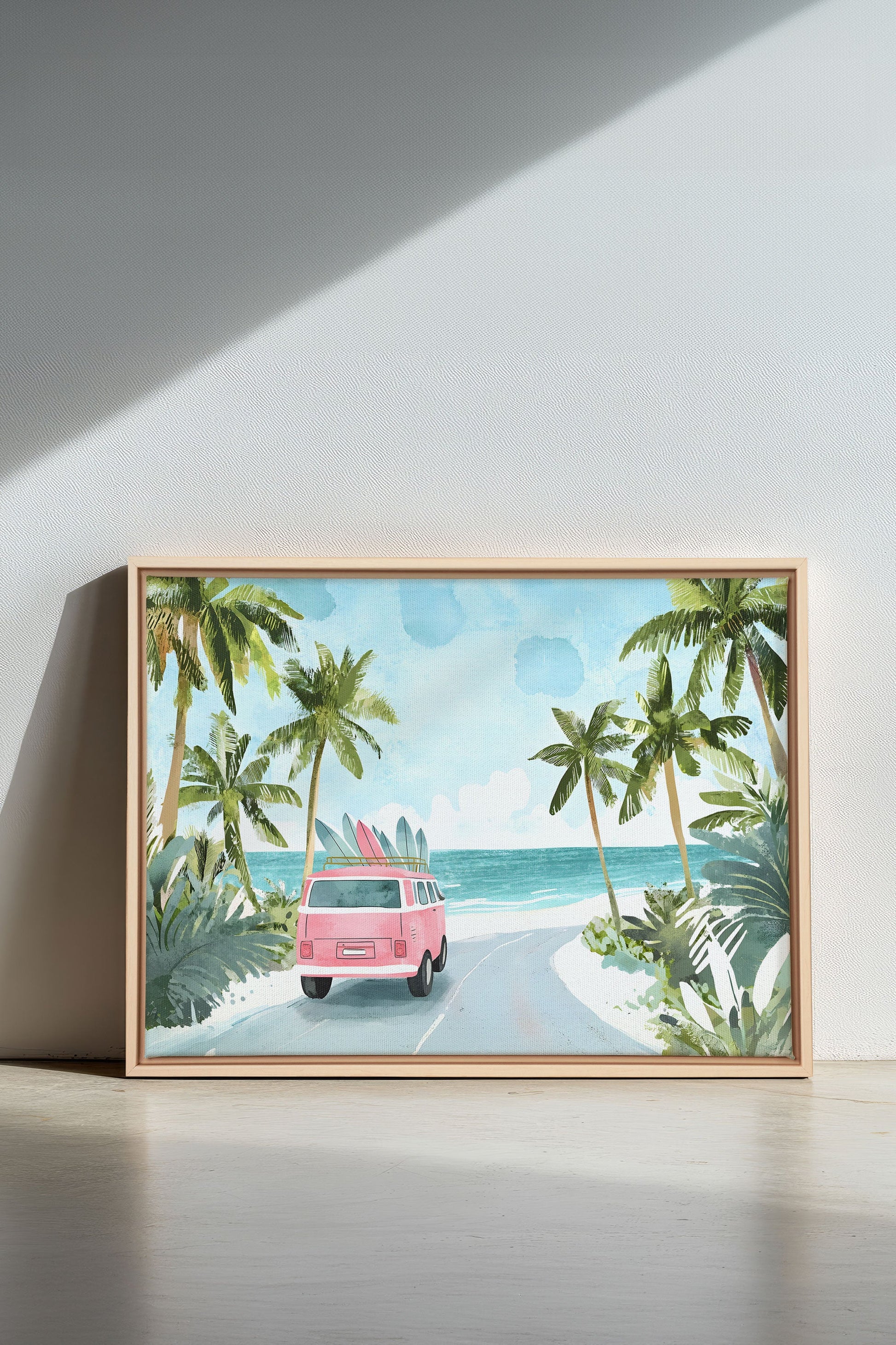 DESTINATION SUN, Stretched Canvas Artwork