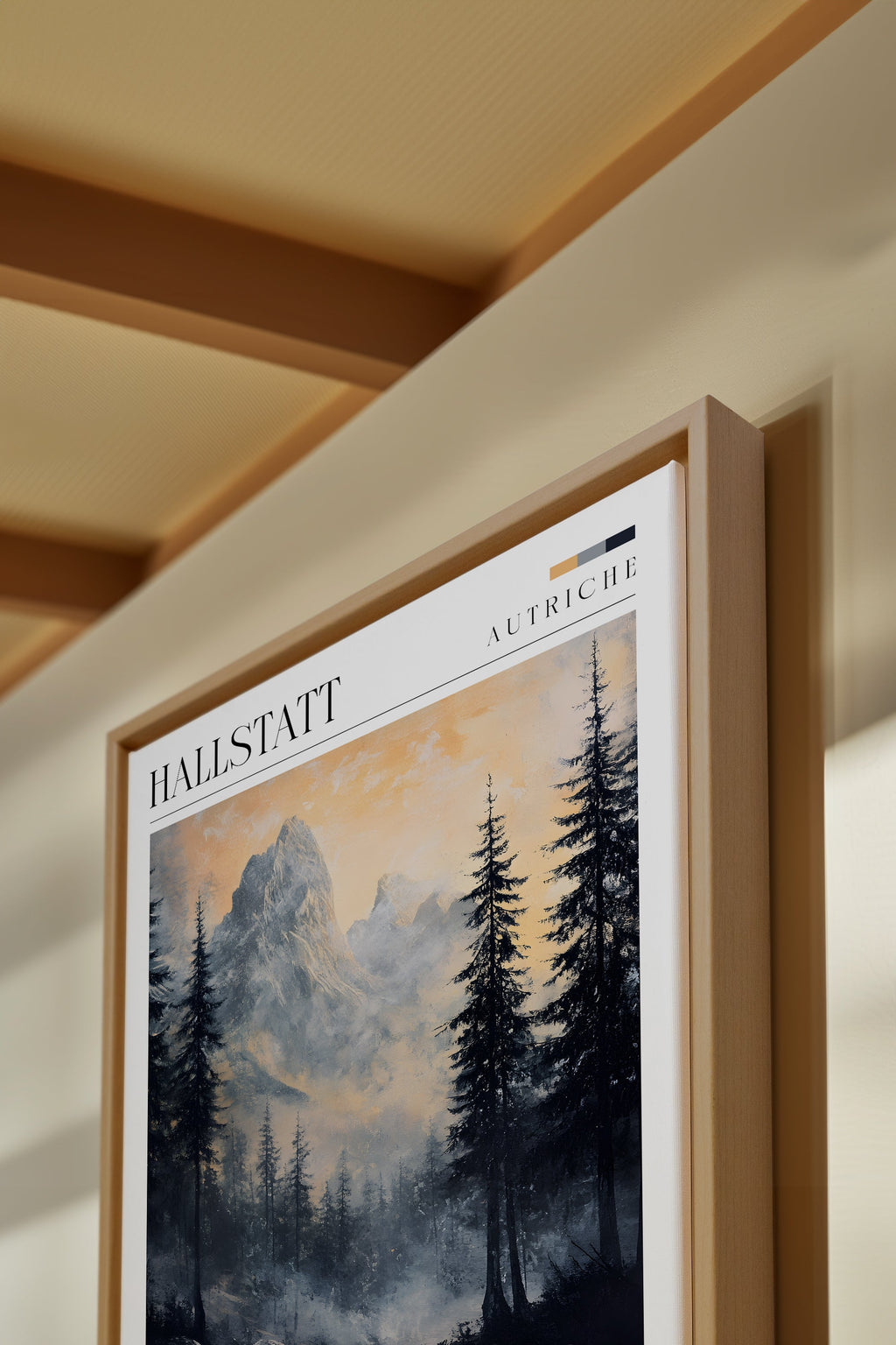 HALLSTATT, Stretched Canvas Artwork