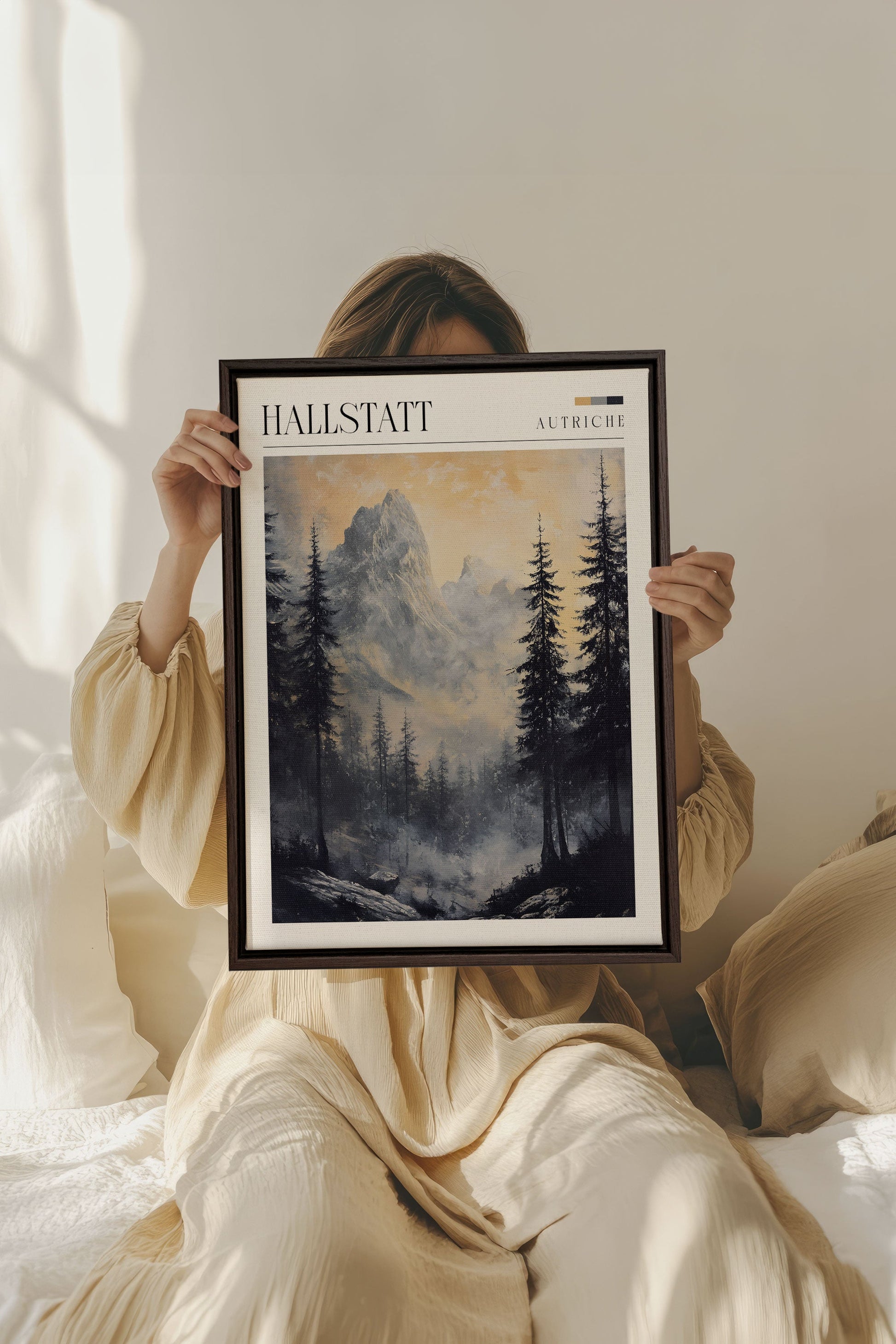 HALLSTATT, Stretched Canvas Artwork