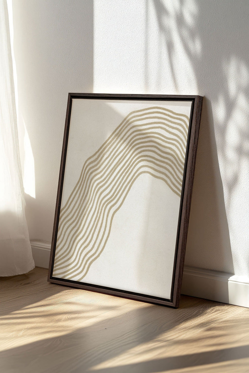SANDLINES, Stretched Canvas Artwork