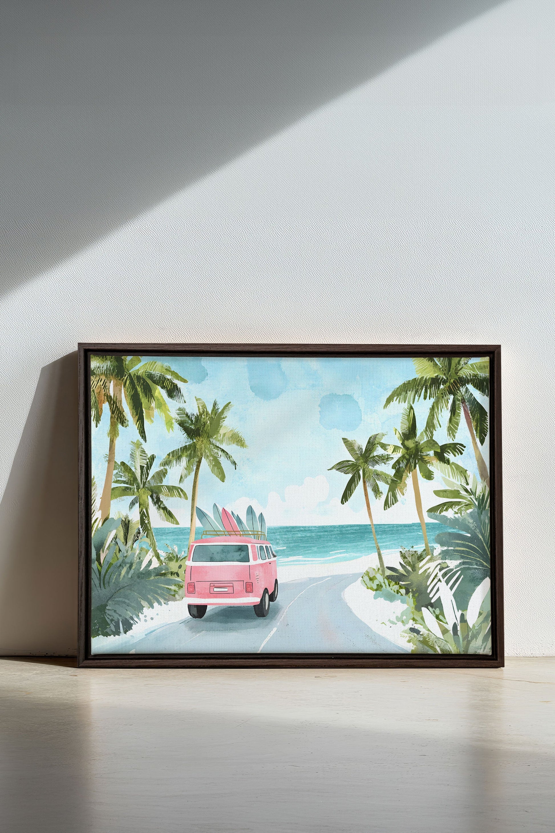 DESTINATION SUN, Stretched Canvas Artwork