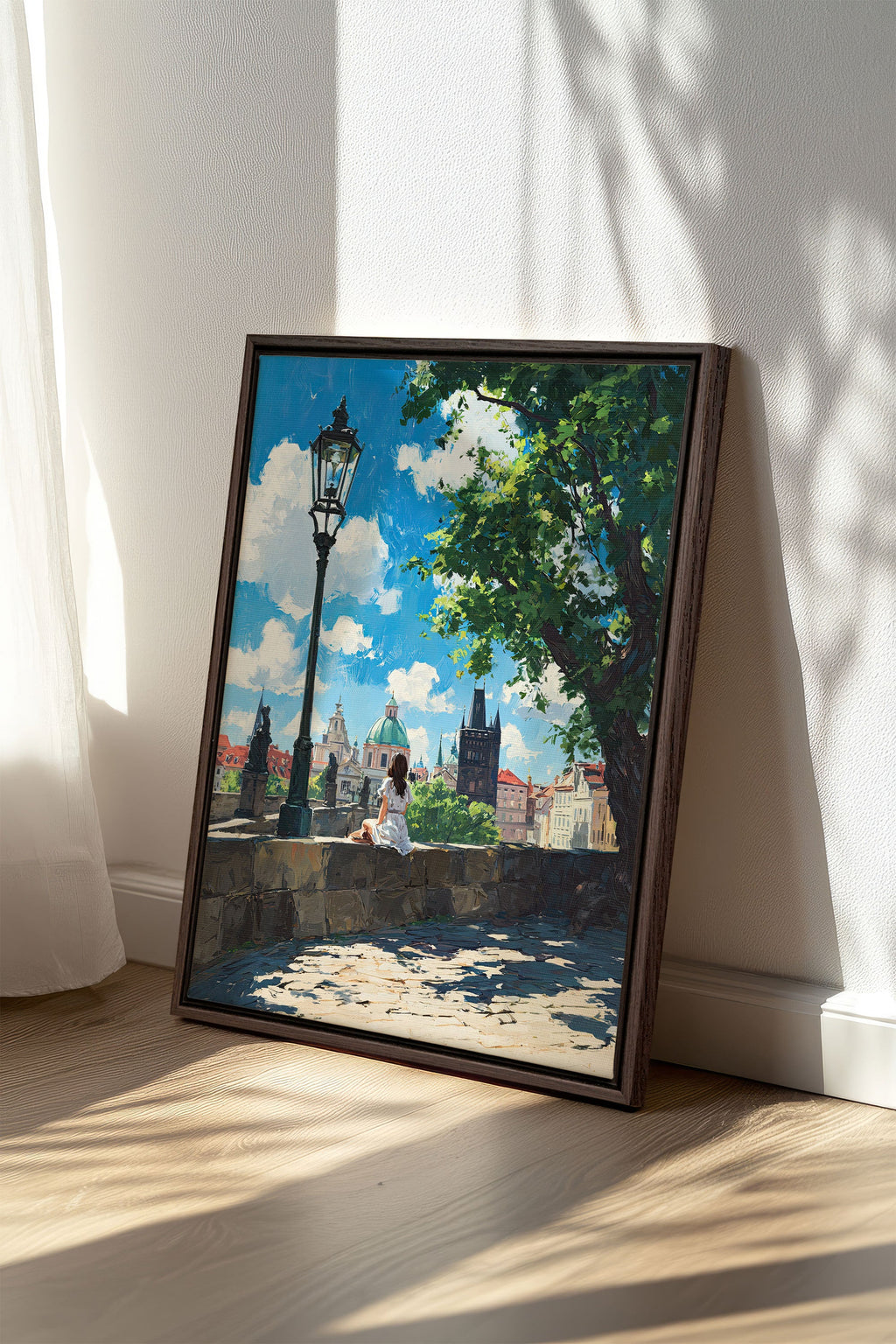 PRAGUE REVERIE, Stretched Canvas Artwork