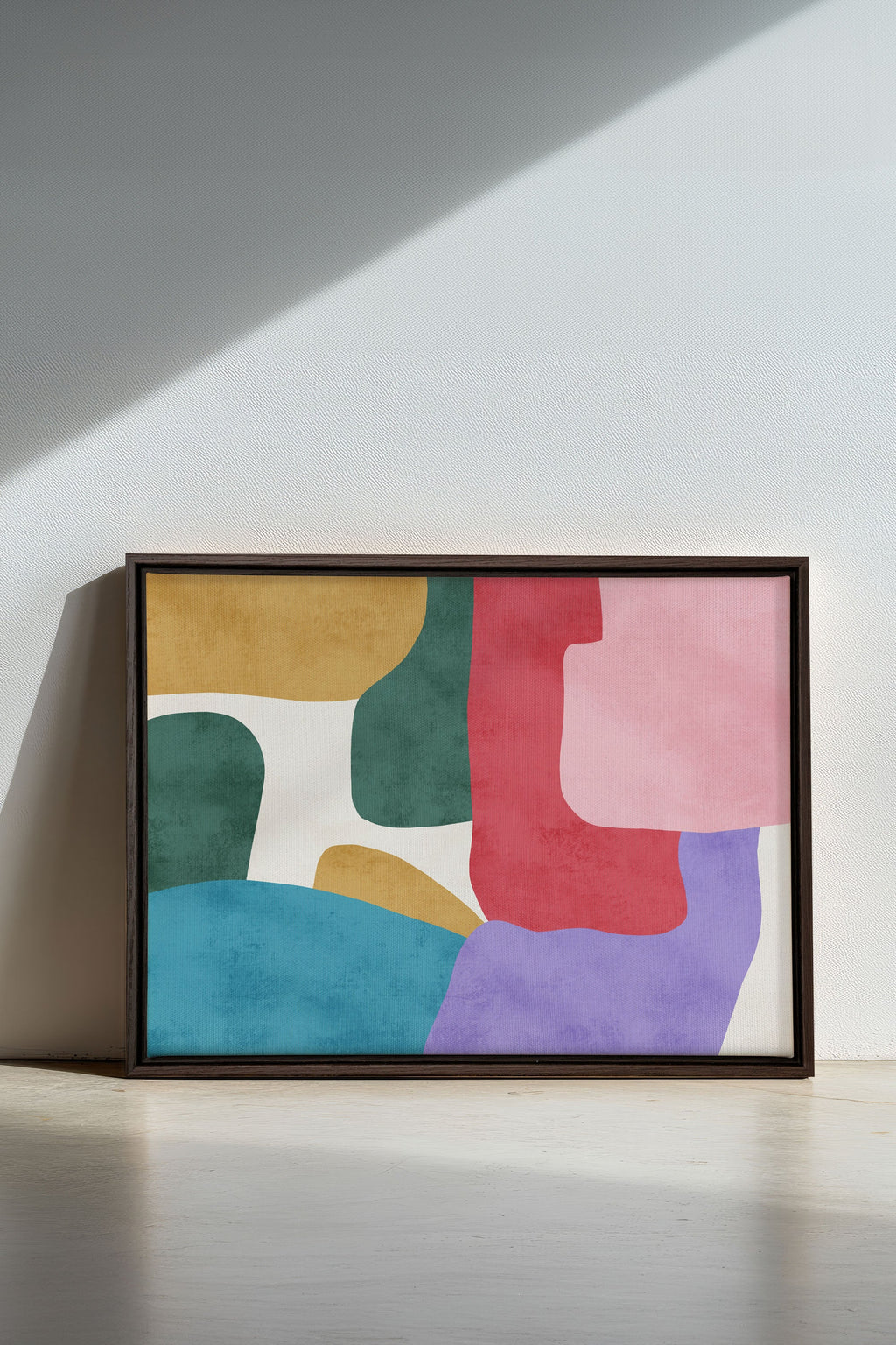SOFT MOSAIC, Stretched Canvas Artwork