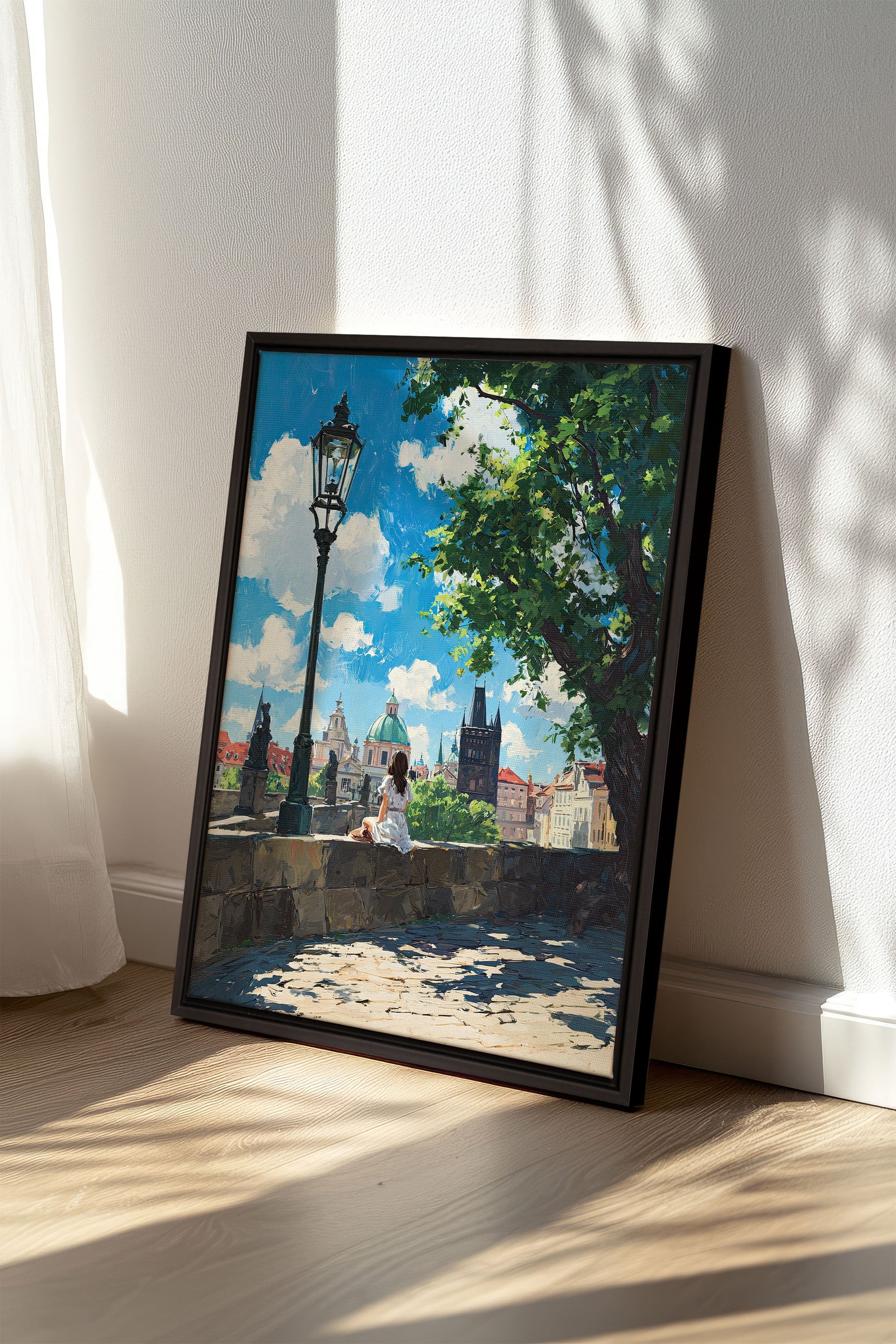 PRAGUE REVERIE, Stretched Canvas Artwork