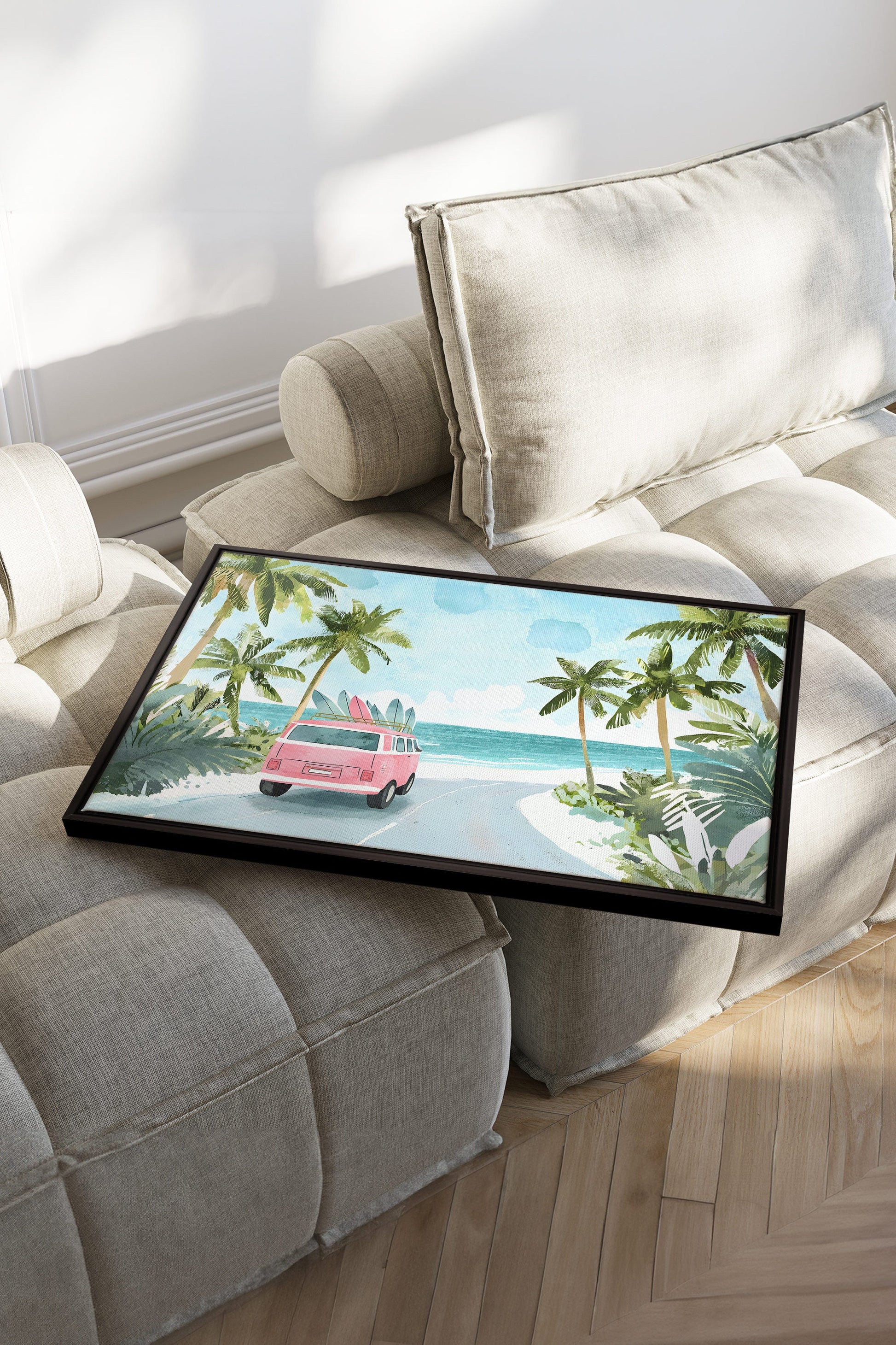DESTINATION SUN, Stretched Canvas Artwork