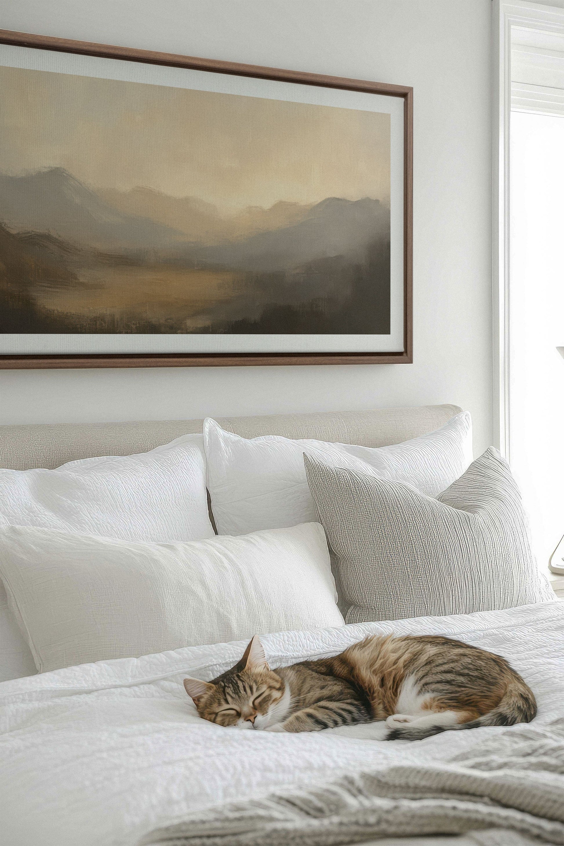 SOFT GLOW, Stretched Canvas Artwork
