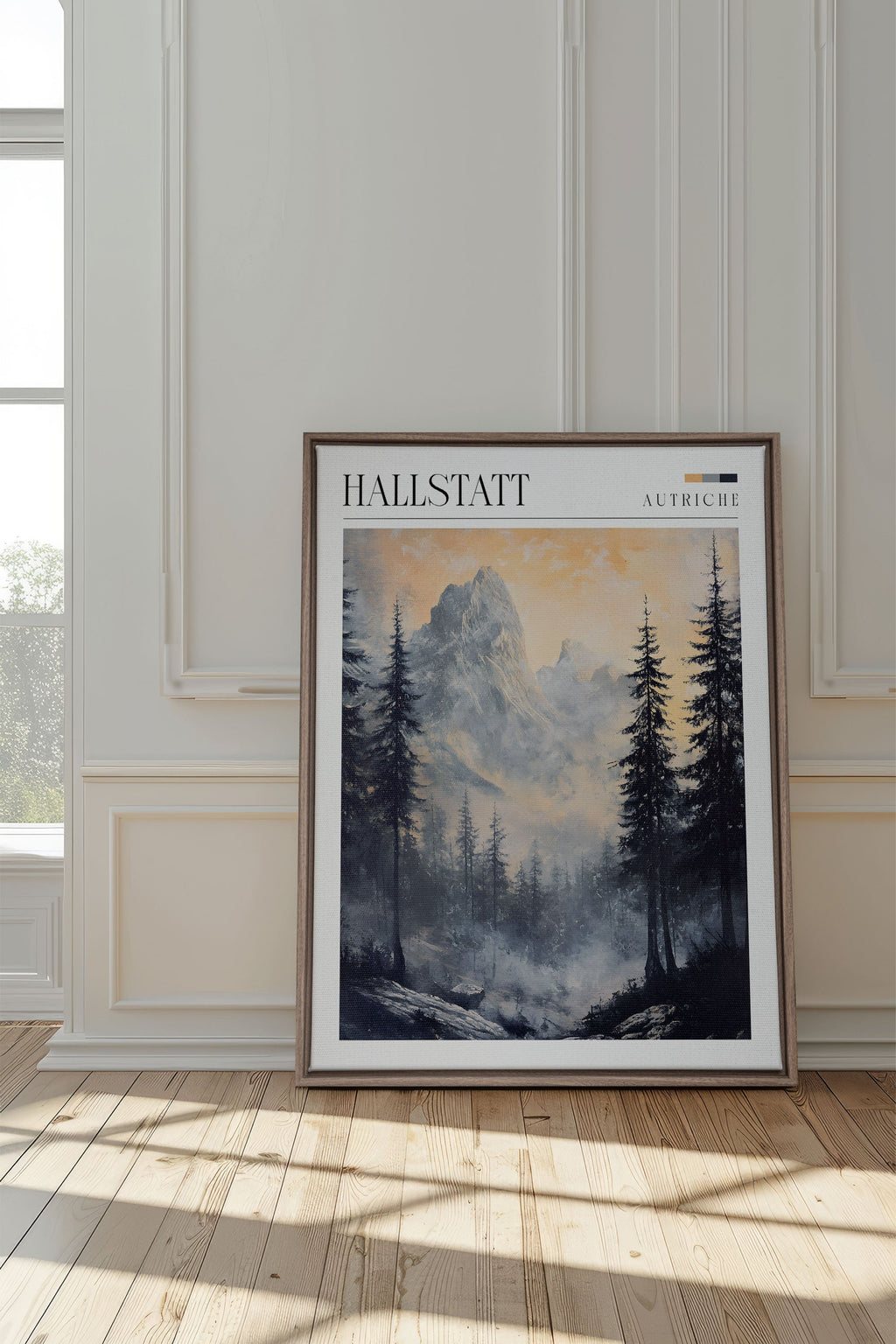 HALLSTATT, Stretched Canvas Artwork