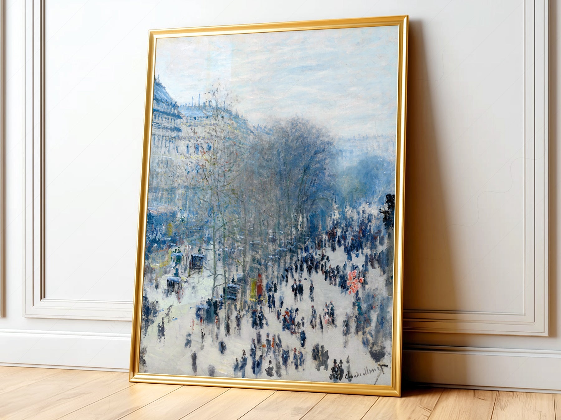 Claude Monet Boulevard des Capucines - Museum Art Print