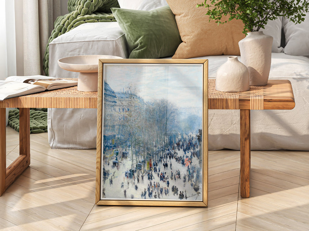 Claude Monet Boulevard des Capucines - Museum Art Print