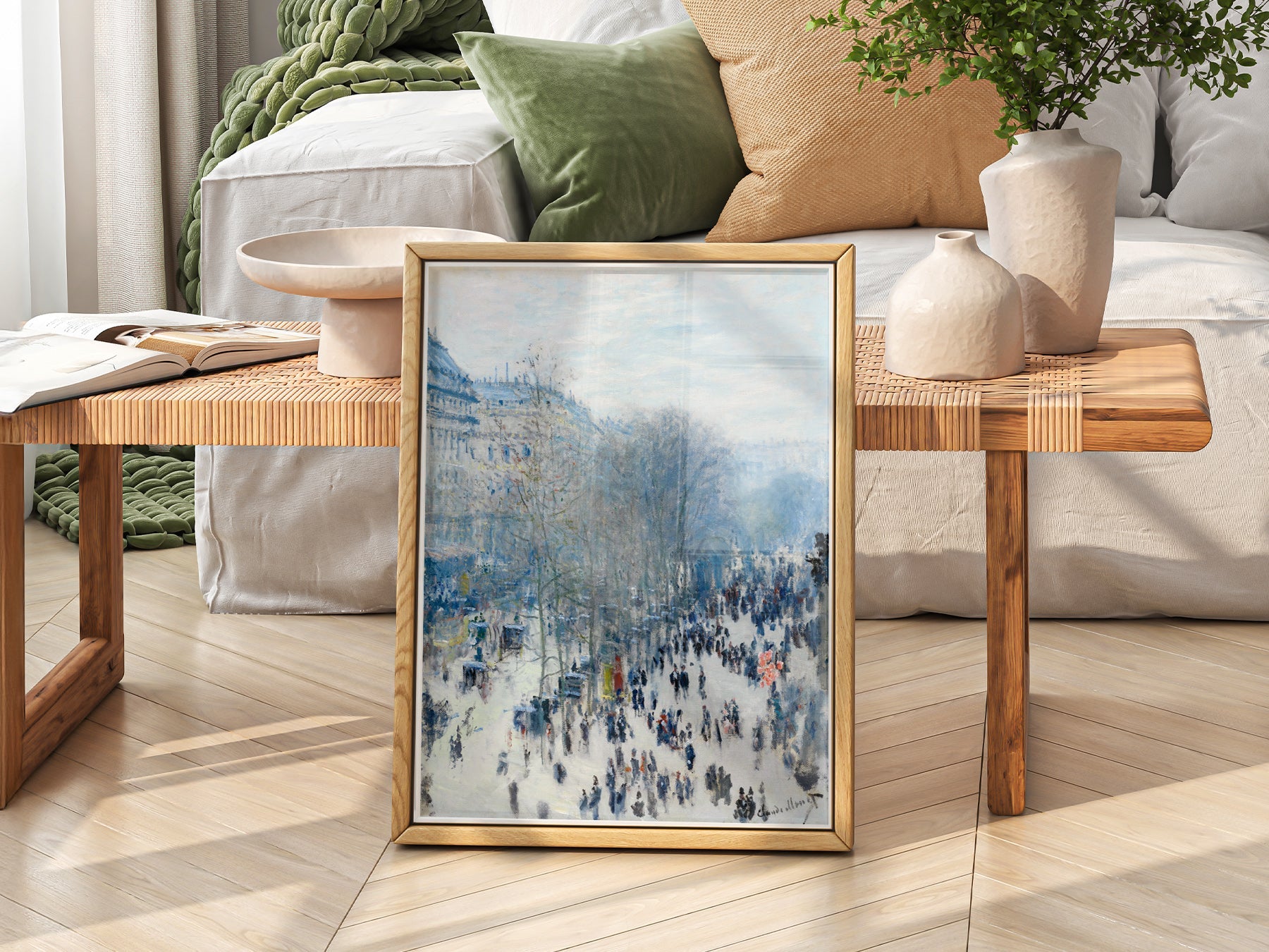 Claude Monet Boulevard des Capucines - Museum Art Print