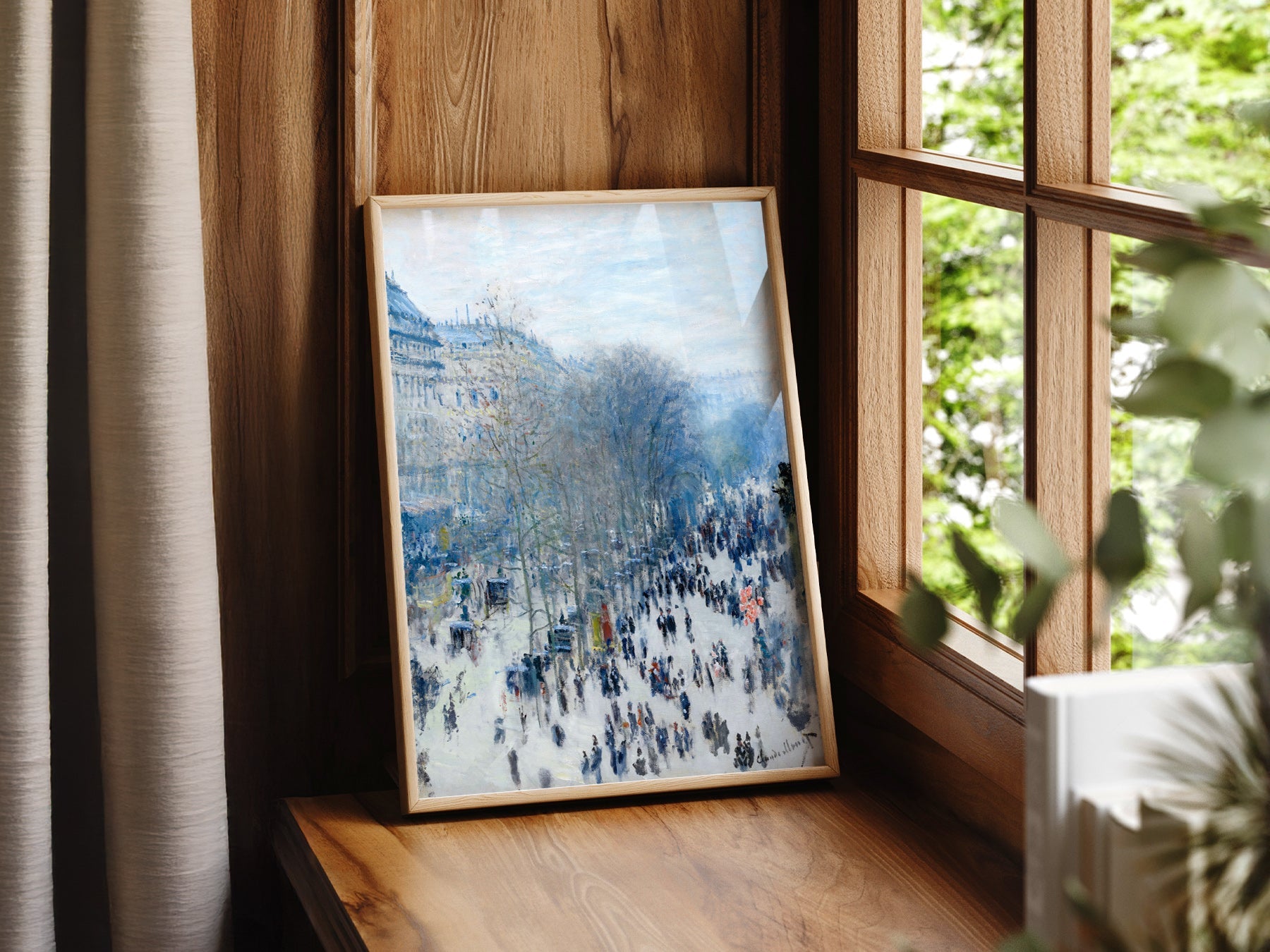 Claude Monet Boulevard des Capucines - Museum Art Print