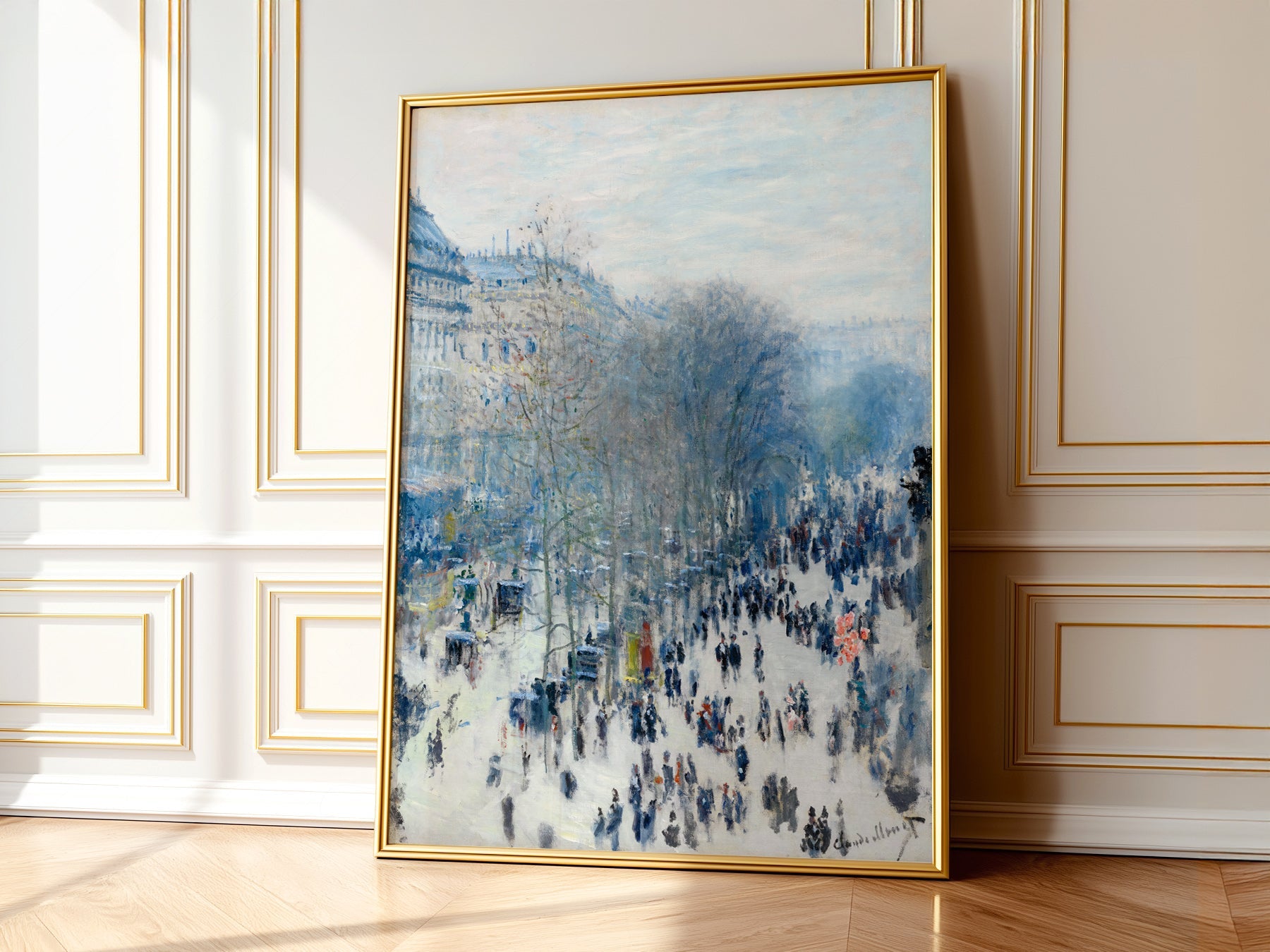 Claude Monet Boulevard des Capucines - Museum Art Print