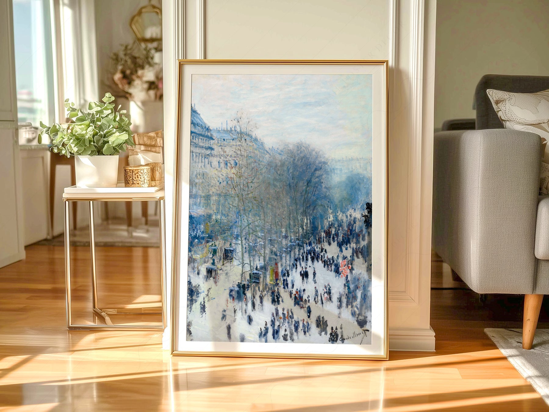 Claude Monet Boulevard des Capucines - Museum Art Print