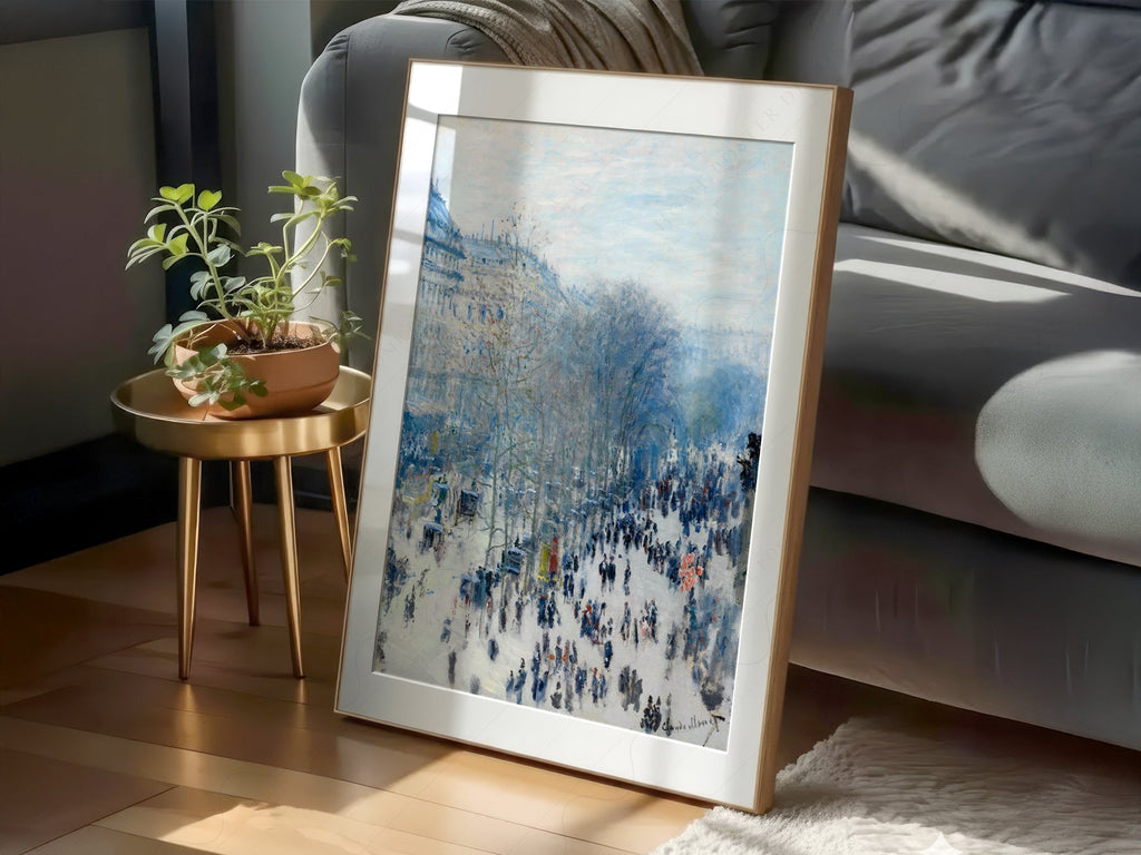Claude Monet Boulevard des Capucines - Museum Art Print
