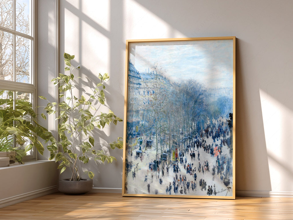 Claude Monet Boulevard des Capucines - Museum Art Print