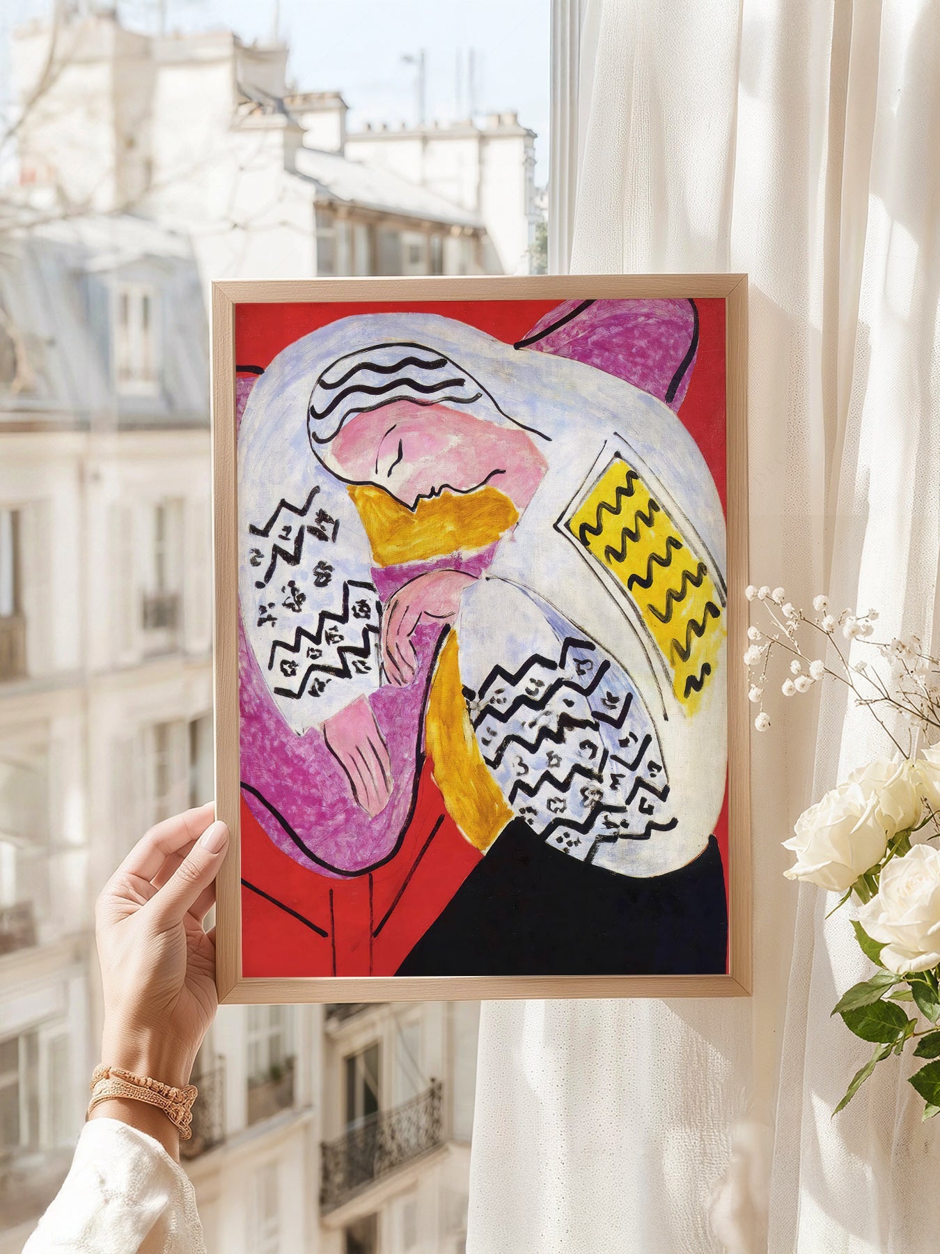 Henri Matisse The Dream Art Print – Modern Colorful Wall Poster