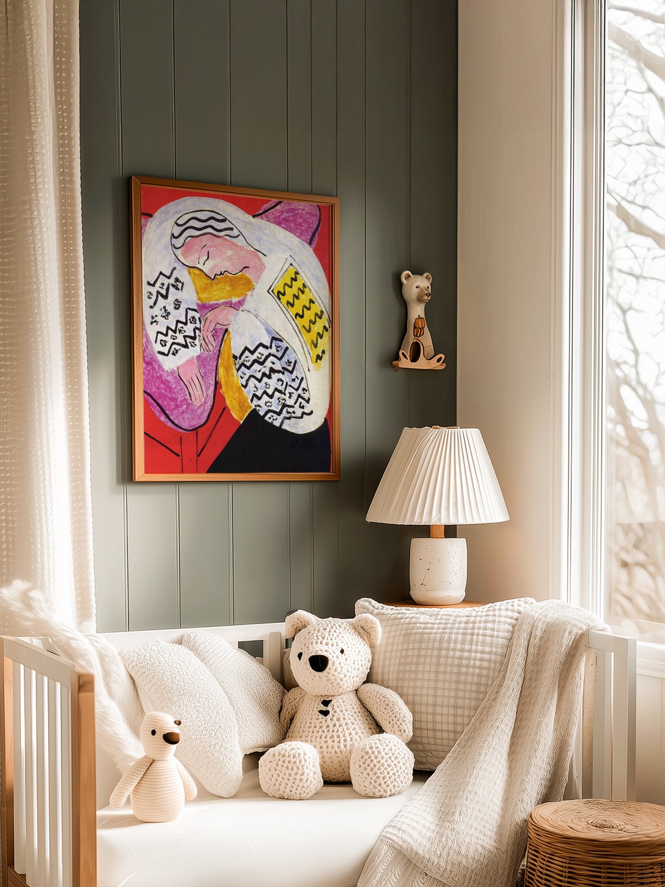 Henri Matisse The Dream Art Print – Modern Colorful Wall Poster