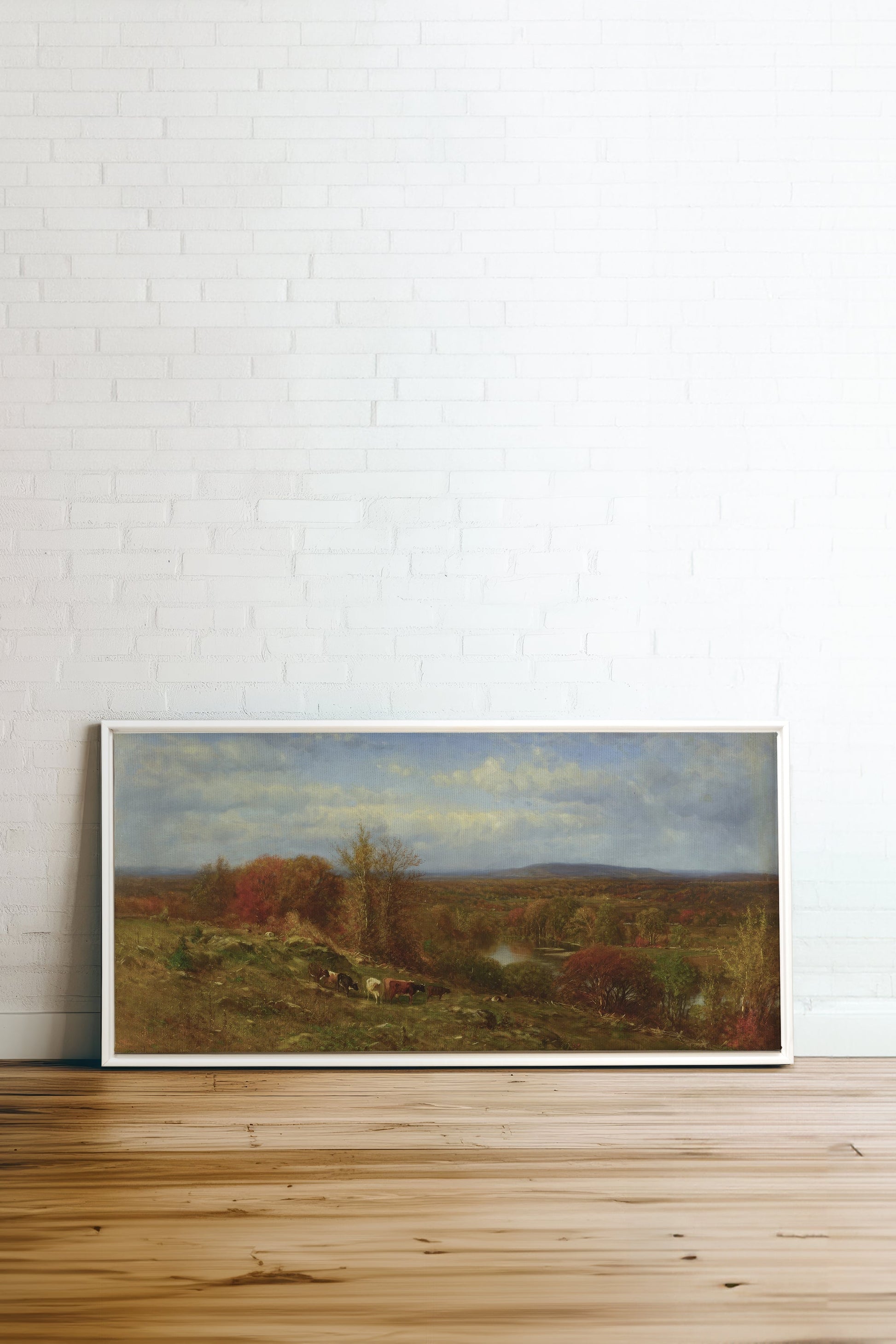 Stretched Canvas Artwork: Countryside Glow