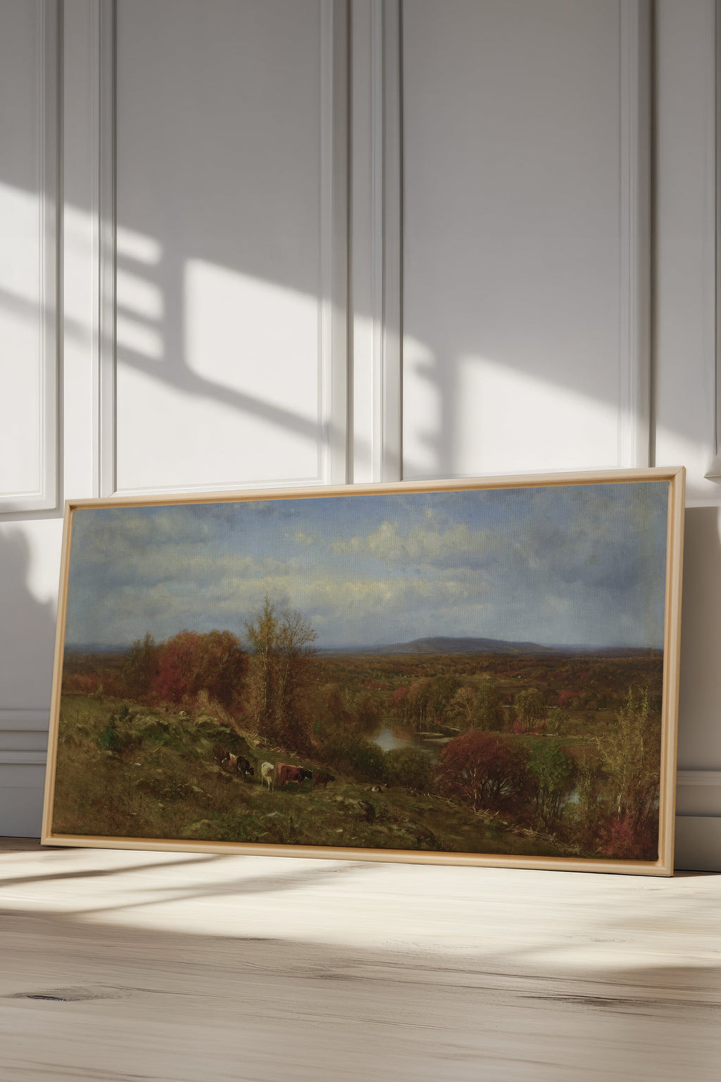Stretched Canvas Artwork: Countryside Glow