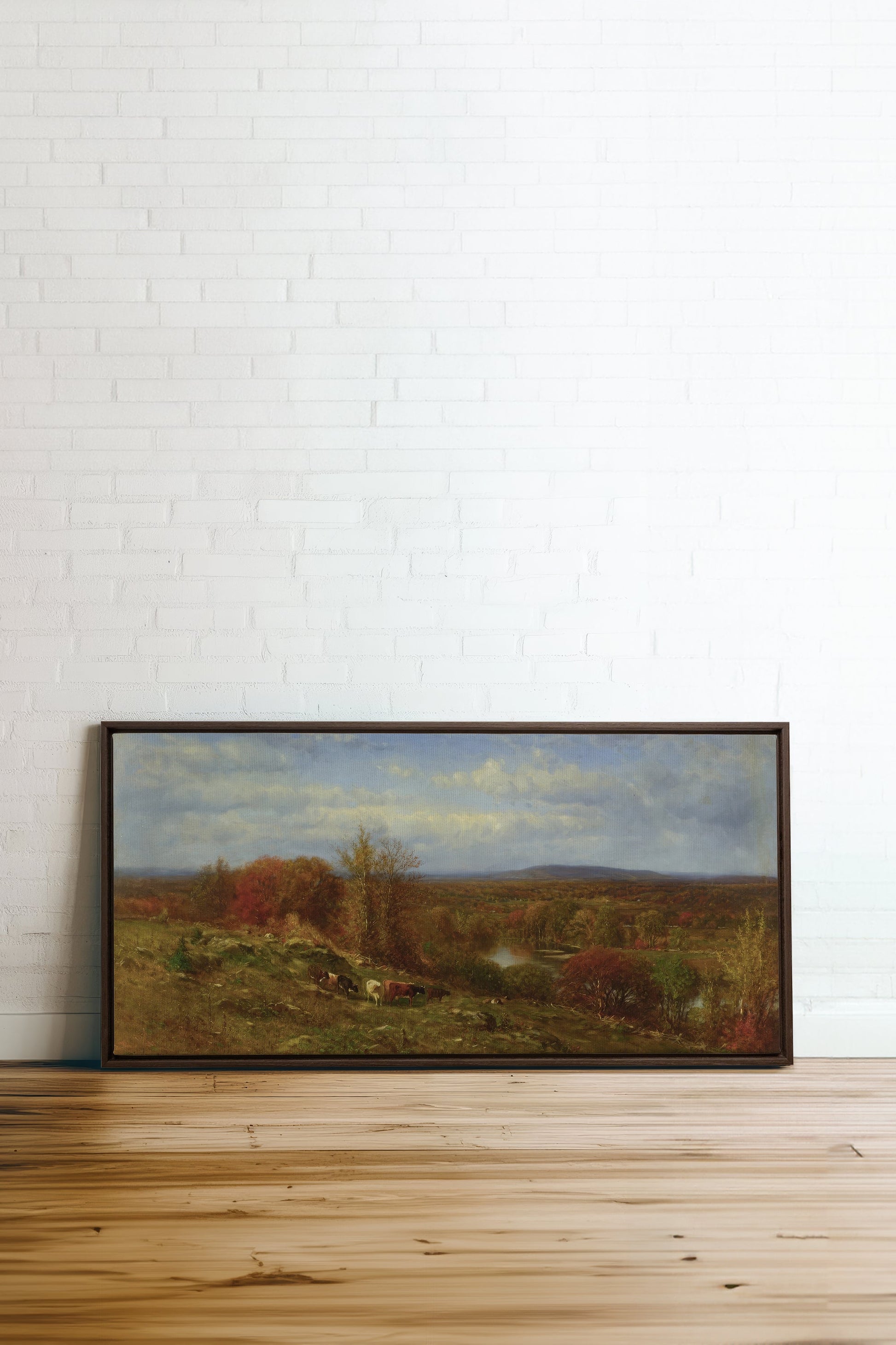 Stretched Canvas Artwork: Countryside Glow