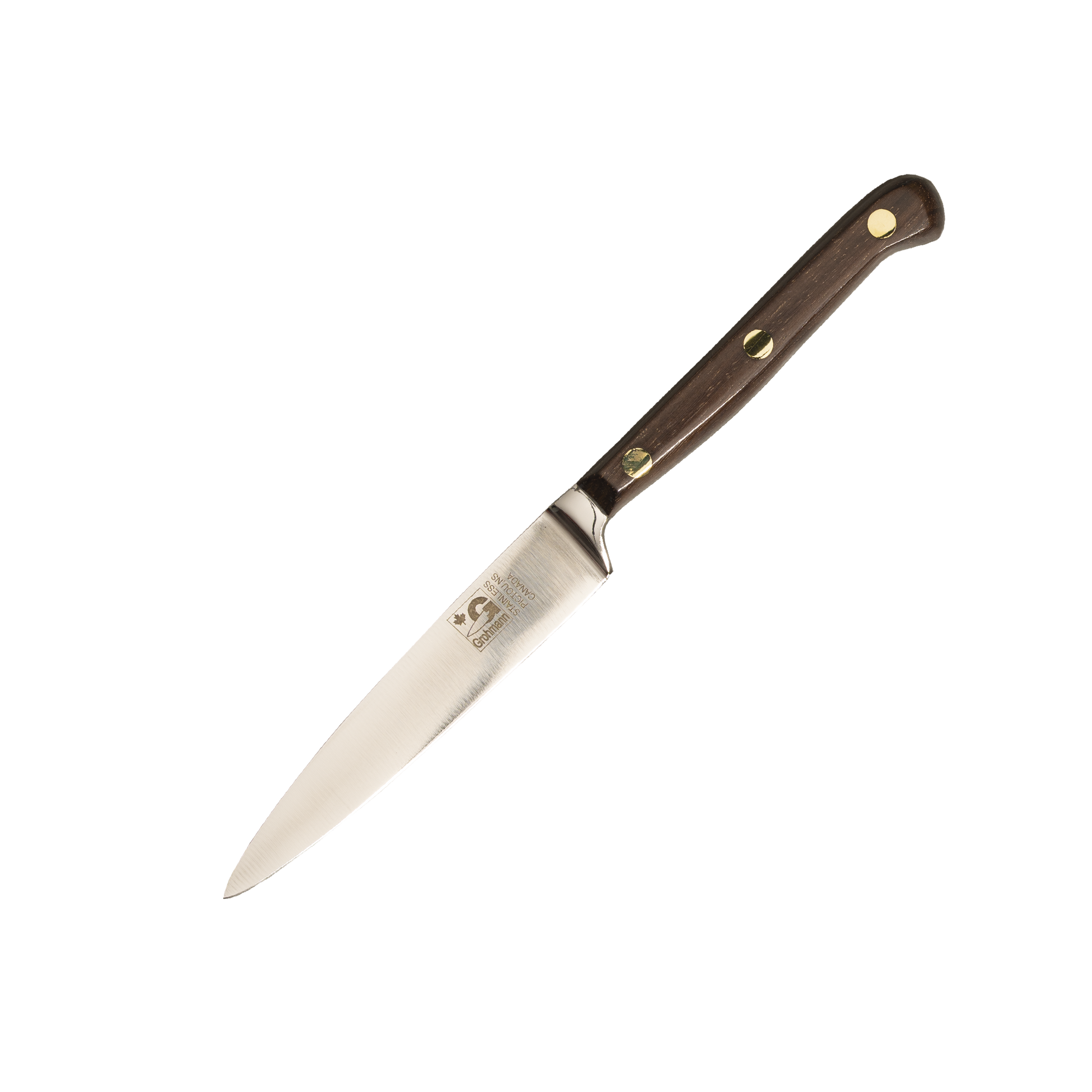 Grohmann Forged 4-Inch Paring Knife Knife with Rosewood Handle