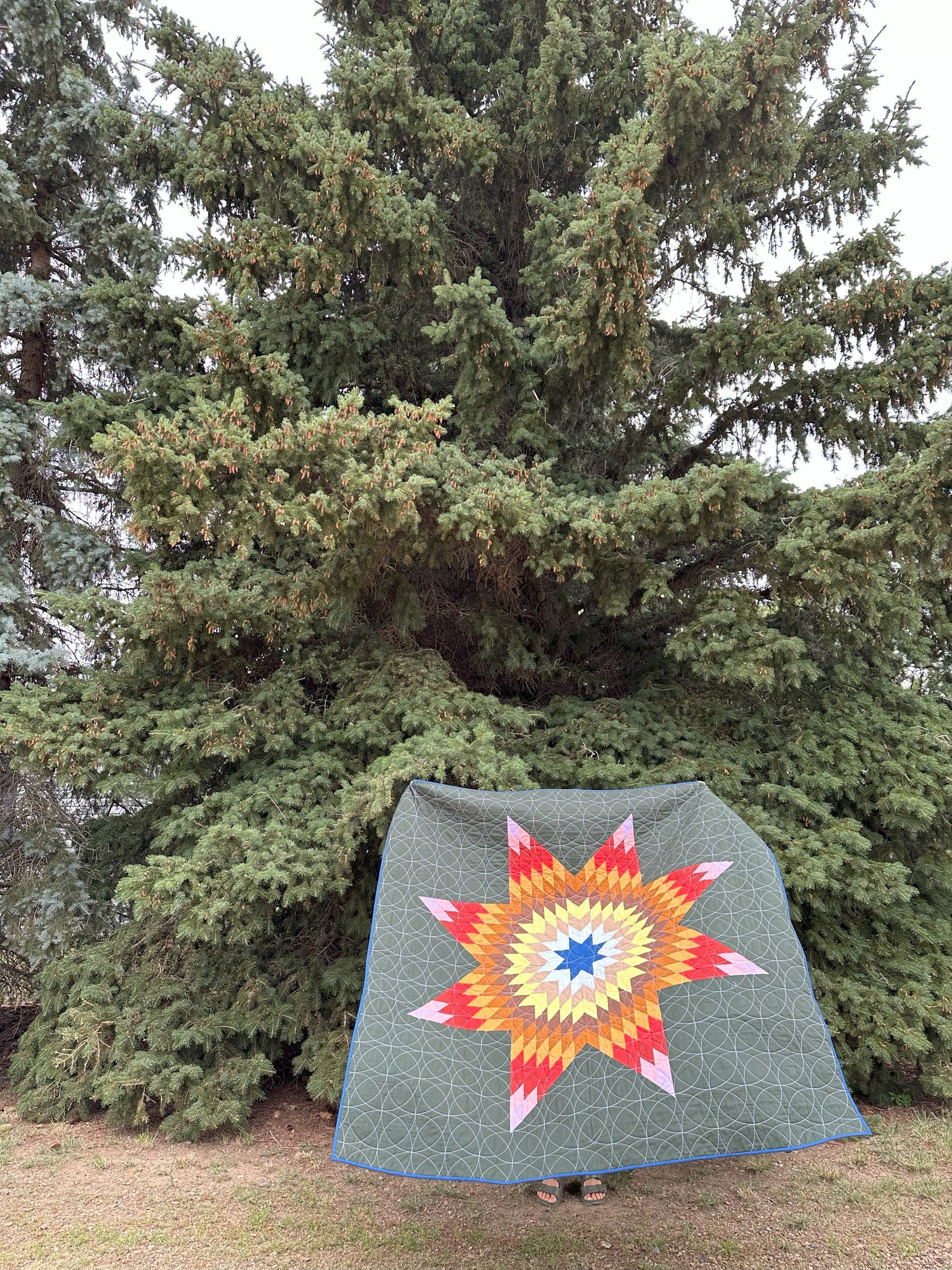 Kit de courtepointe Lone Star - Deux options pour l'atelier Lone Star de Plains &amp; Pine