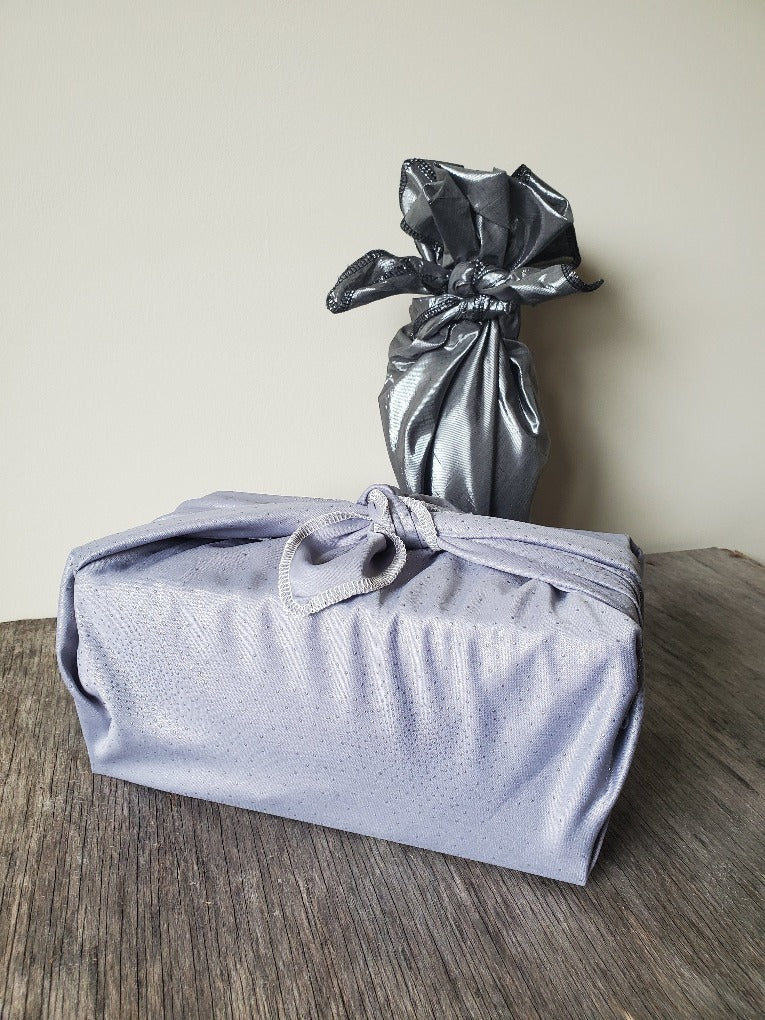 Silver Furoshiki Wrap