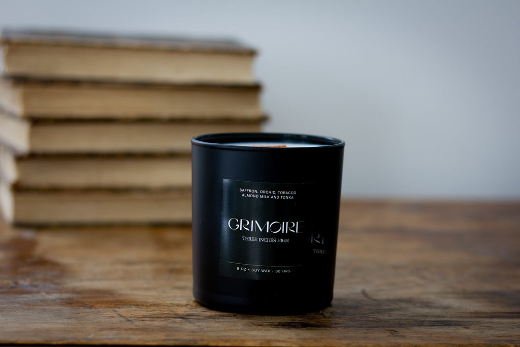 Grimoire Candle - 8oz Soy Wax