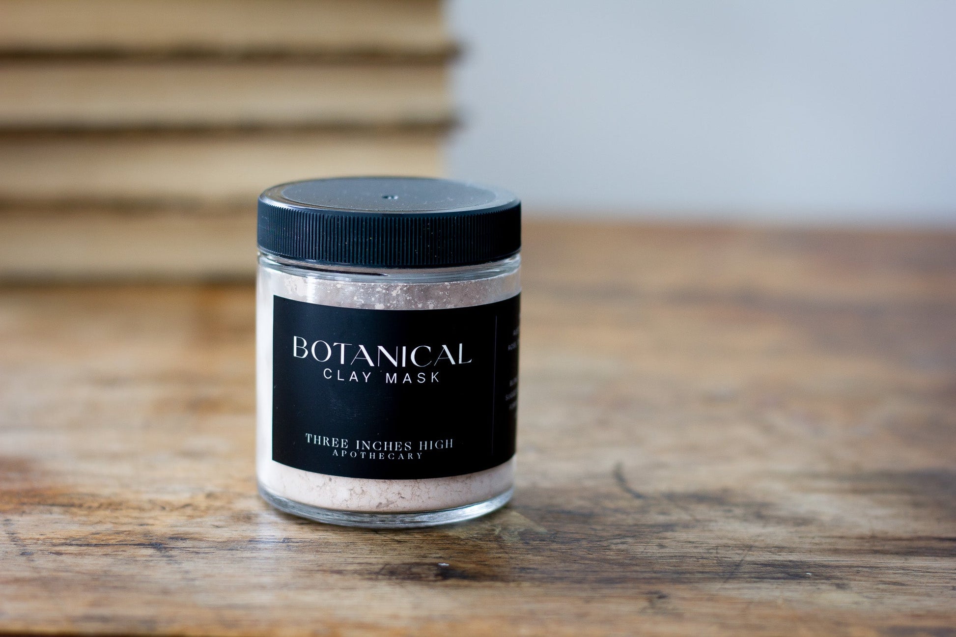 Masque à l'argile botanique