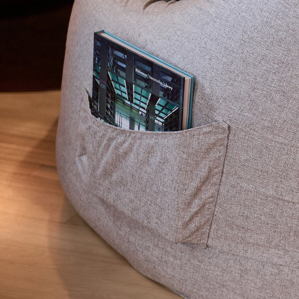 Adult Ergo Bean Bag - Sepia