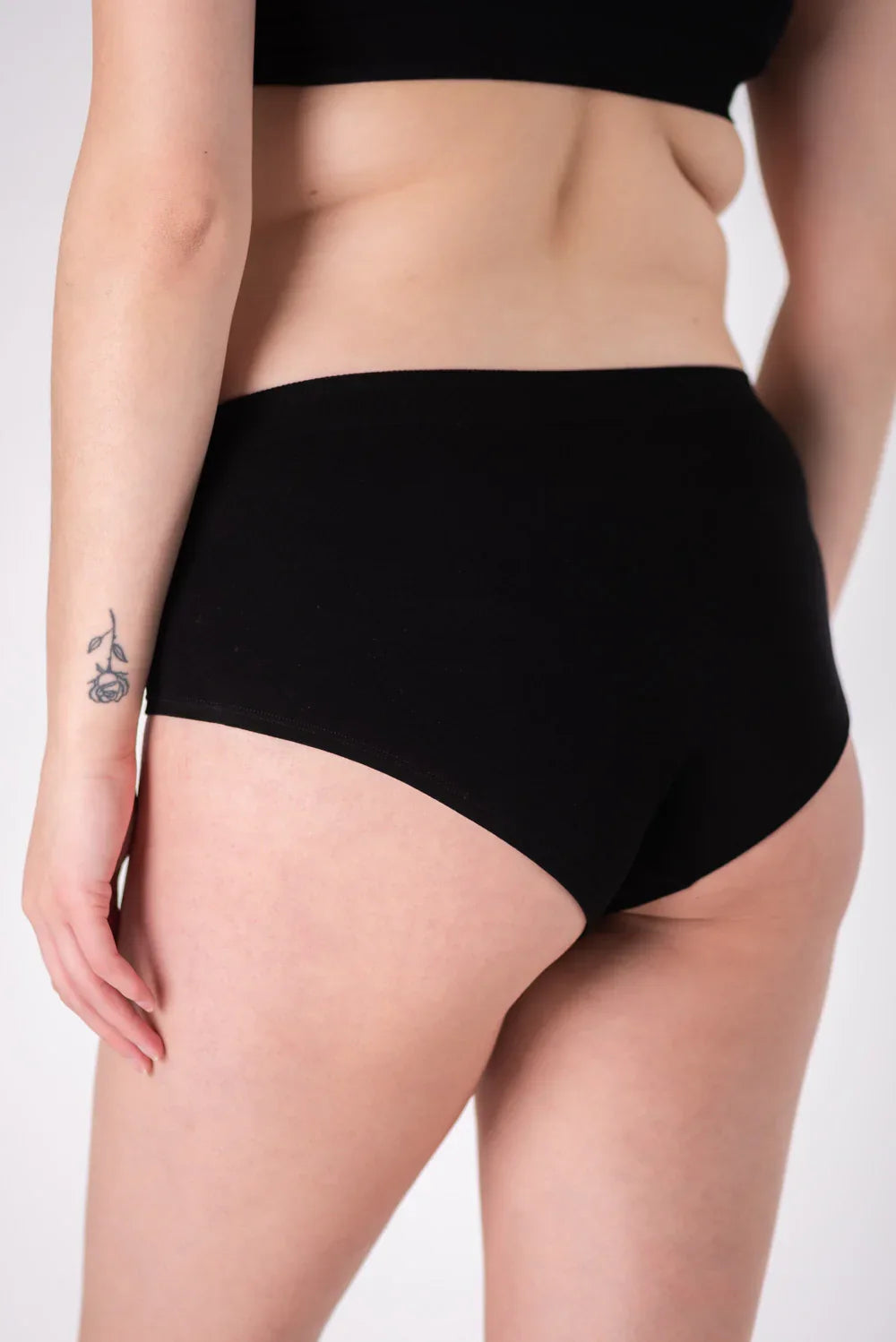 2-Pack Hipster Bamboo Underwear - Black