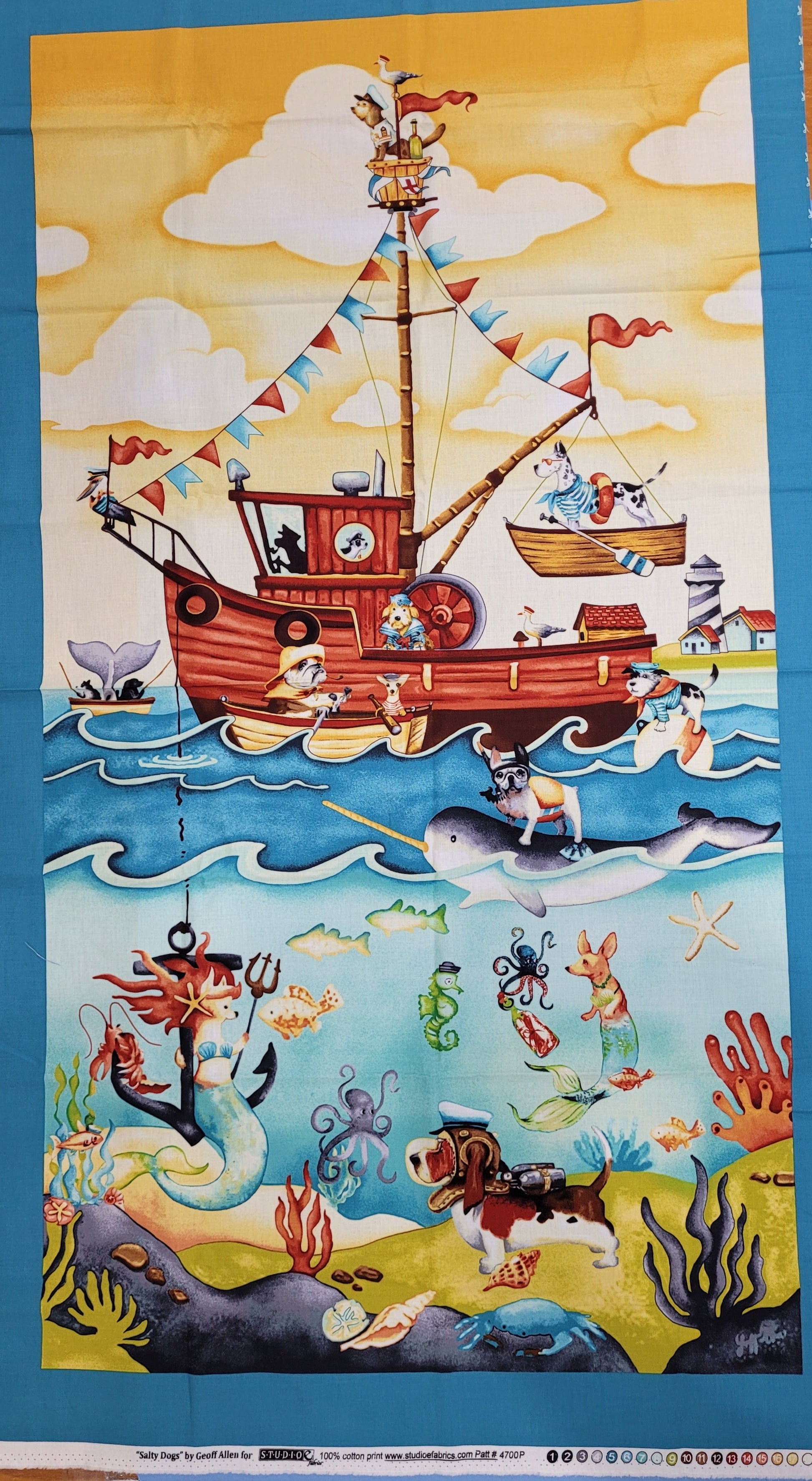 Panneau Salty Dogs par Geoff Allen - 4700-Panel
