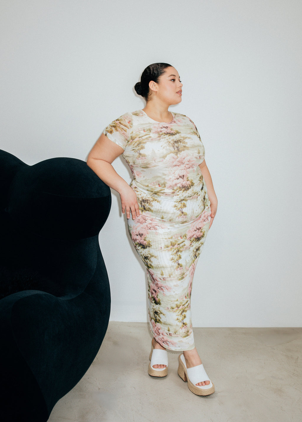 Scottish Toile Mesh Skirt