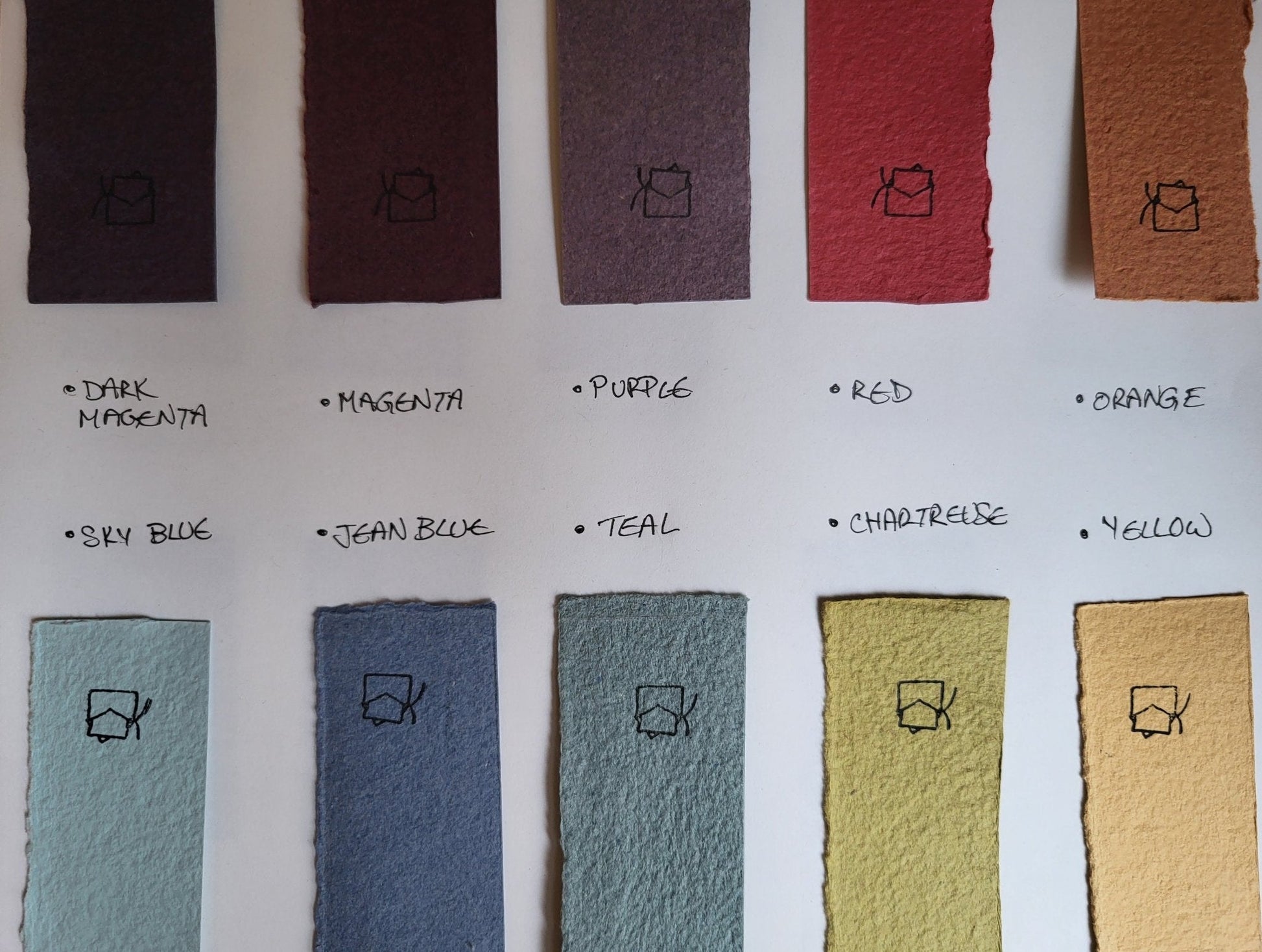 Large | Cotton Rag Bookmark