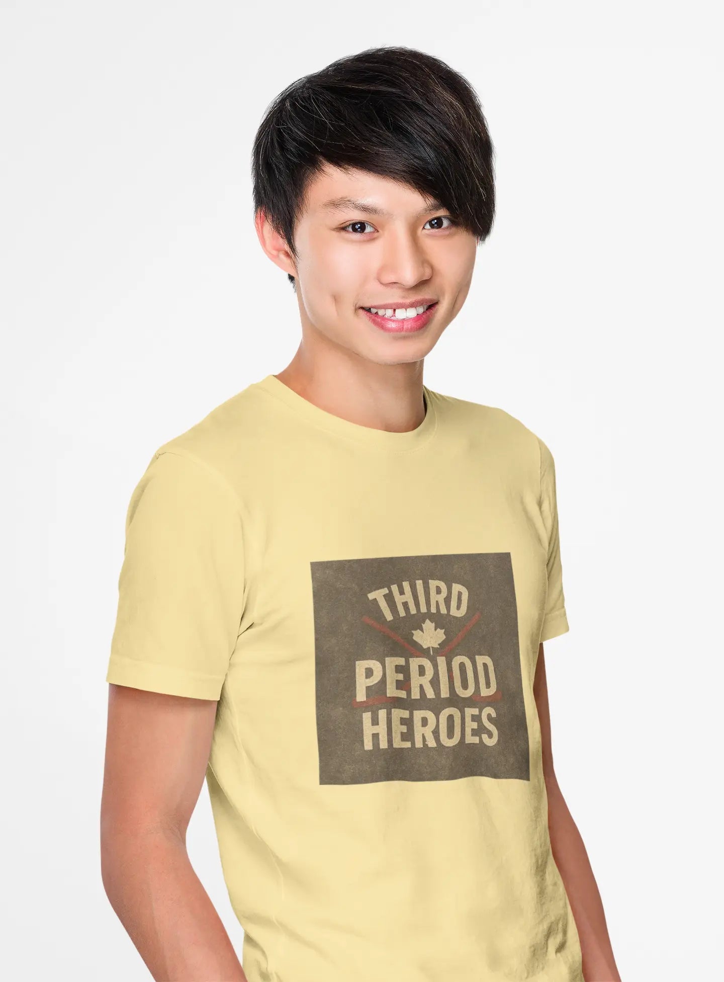 T-shirt Maple Stick pour jeunes – Héros de la troisième période, légende du hockey