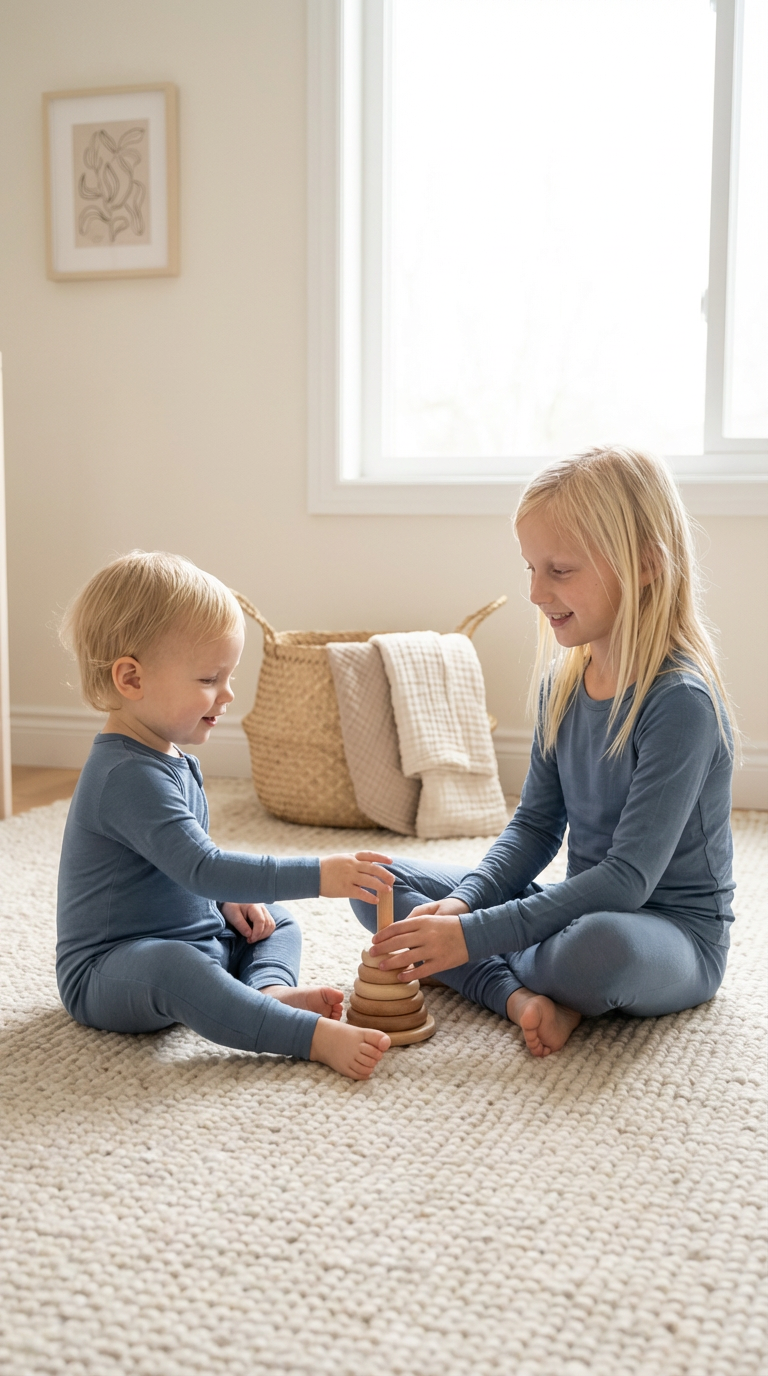 Bleu Sérénité - Deux pièces