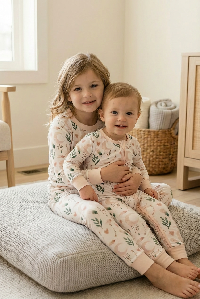 Prairie au clair de lune - Deux pièces