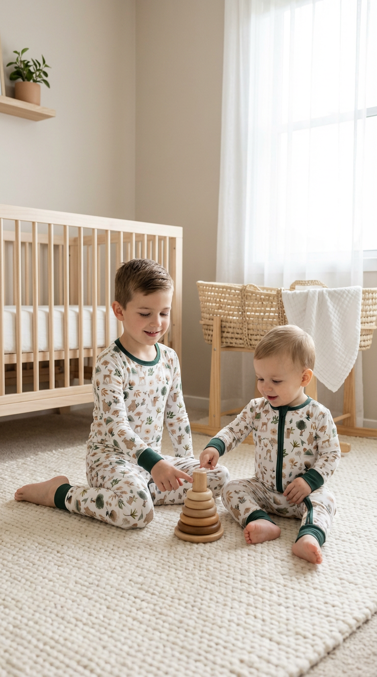 Forêt verte Woodland - Deux pièces