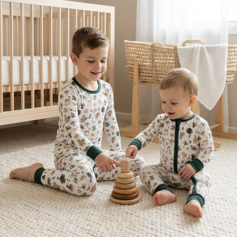 Forêt verte des bois