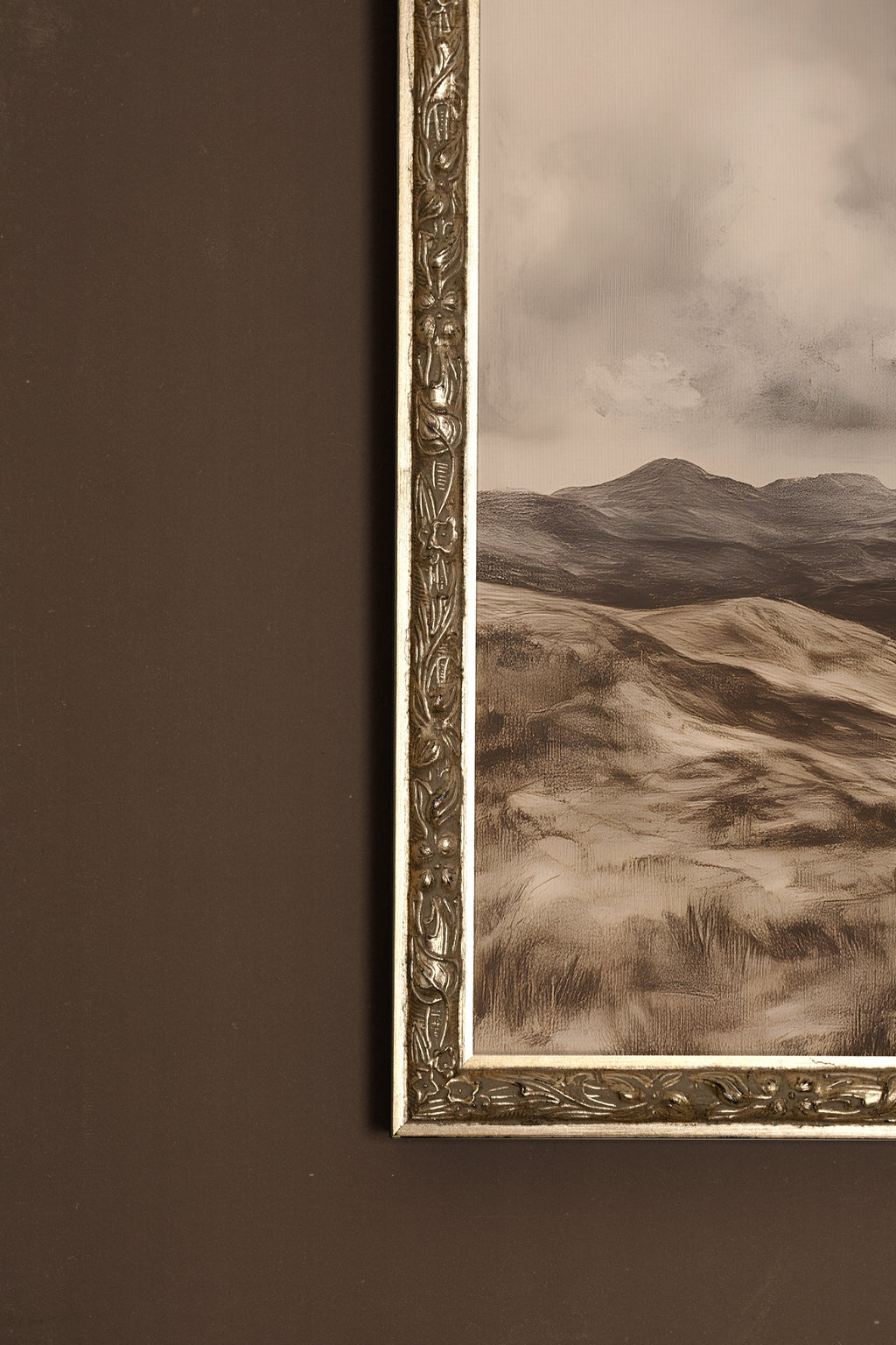 TIME REMNANTS, VINTAGE SILVER FRAME