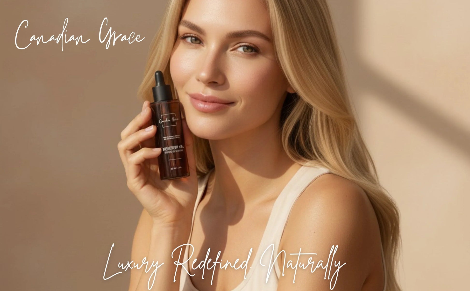 Canadian Grace 100% Organic Rosehip Oil – For Fine Lines, Uneven Tone & Brighter-Looking Skin