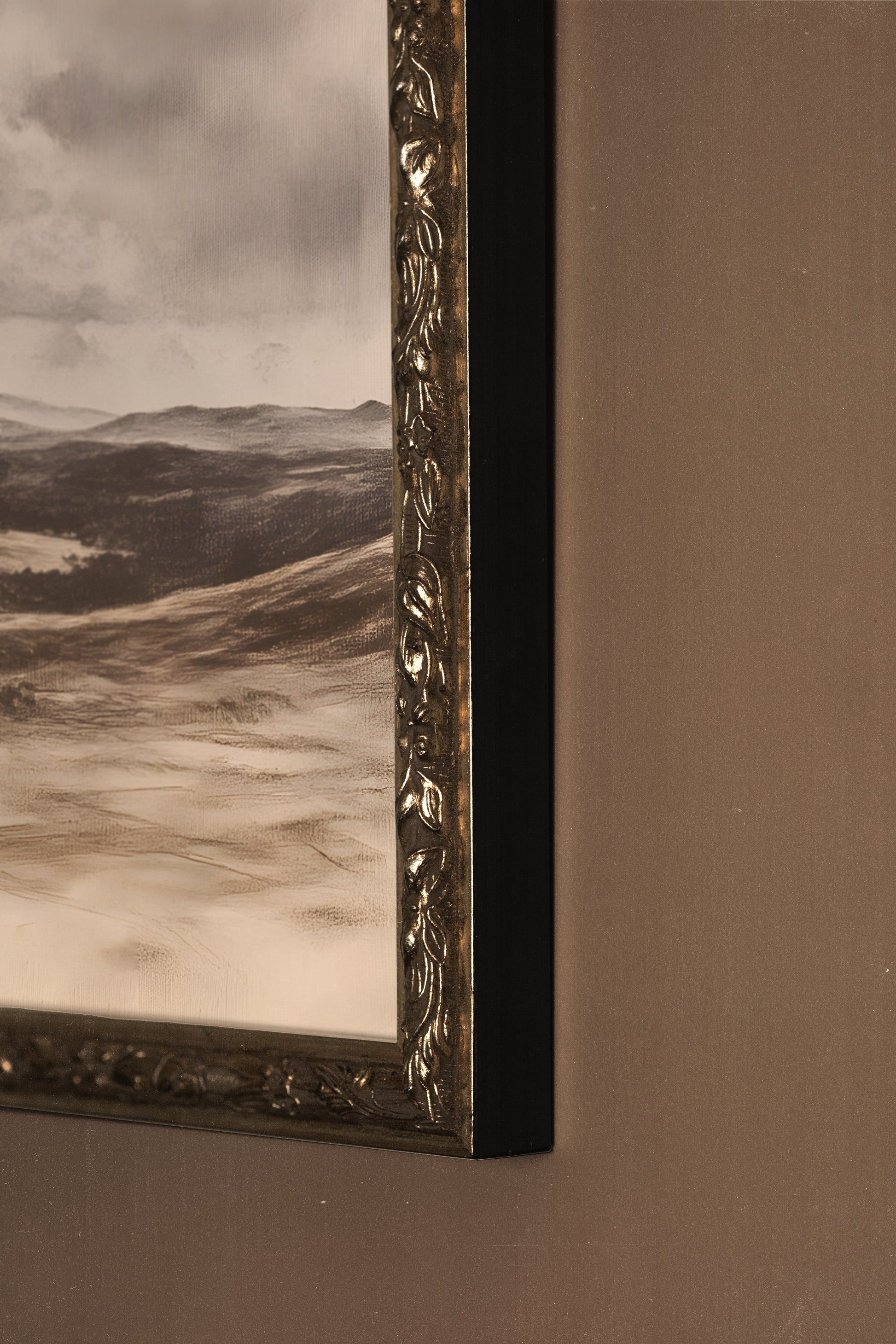 TIME REMNANTS, VINTAGE SILVER FRAME