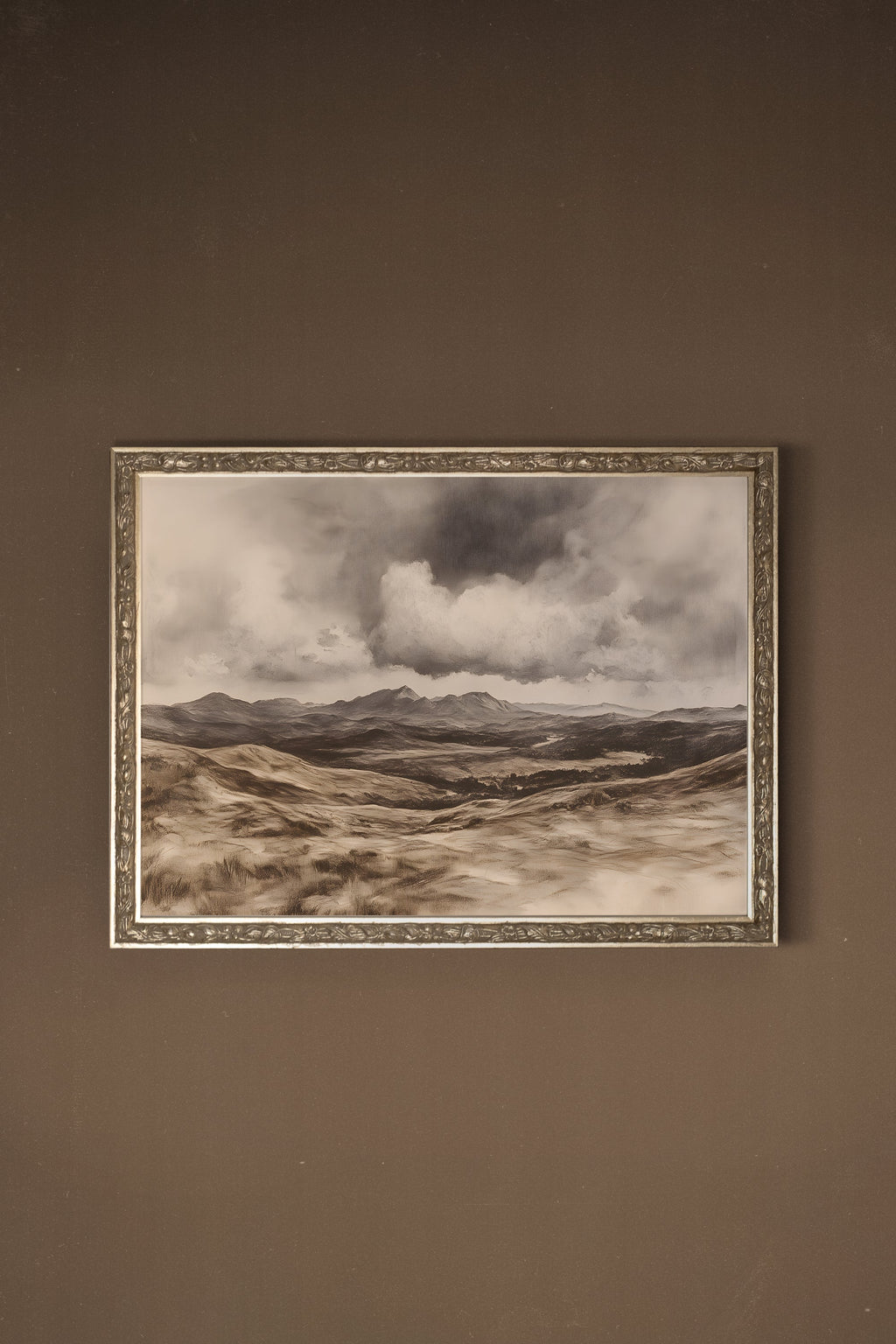 TIME REMNANTS, VINTAGE SILVER FRAME