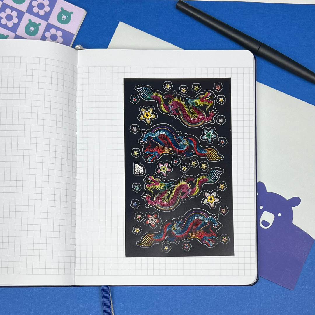 Embroidery Dragons