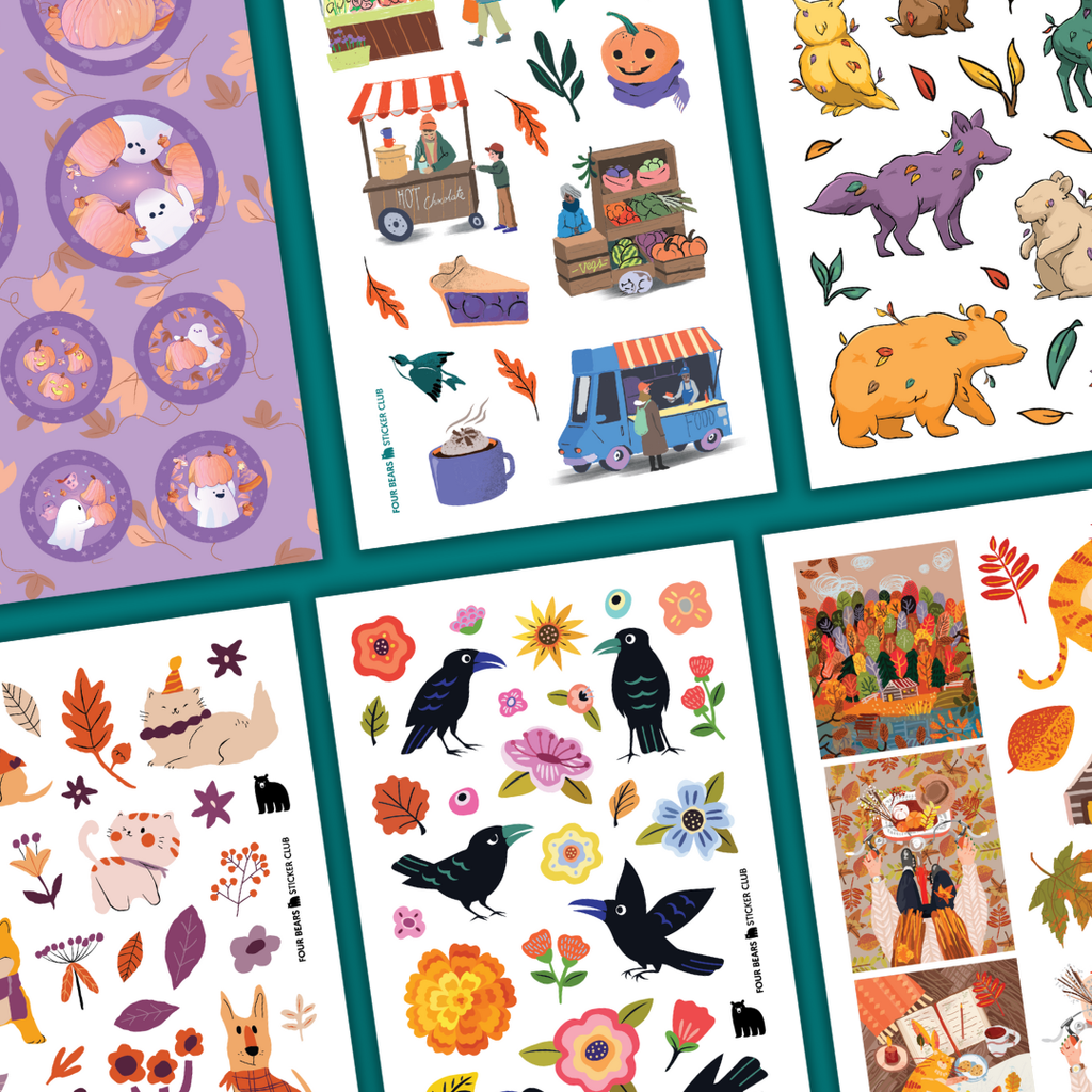 September 2025 Big Kids Sticker Club