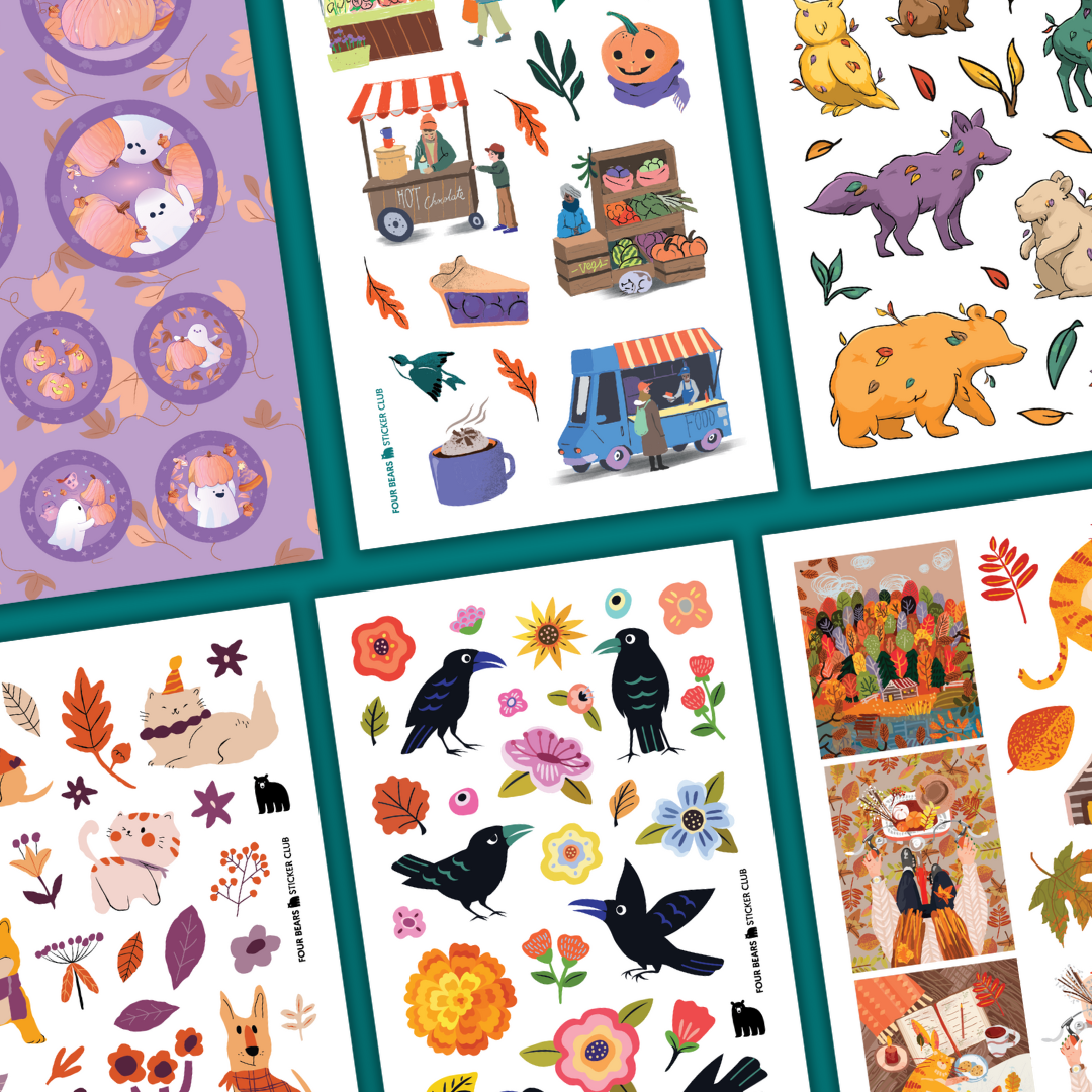 September 2025 Big Kids Sticker Club