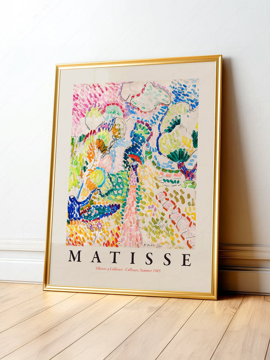 Henri Matisse Oliviers à Collioure Art Print – Museum Wall Decor
